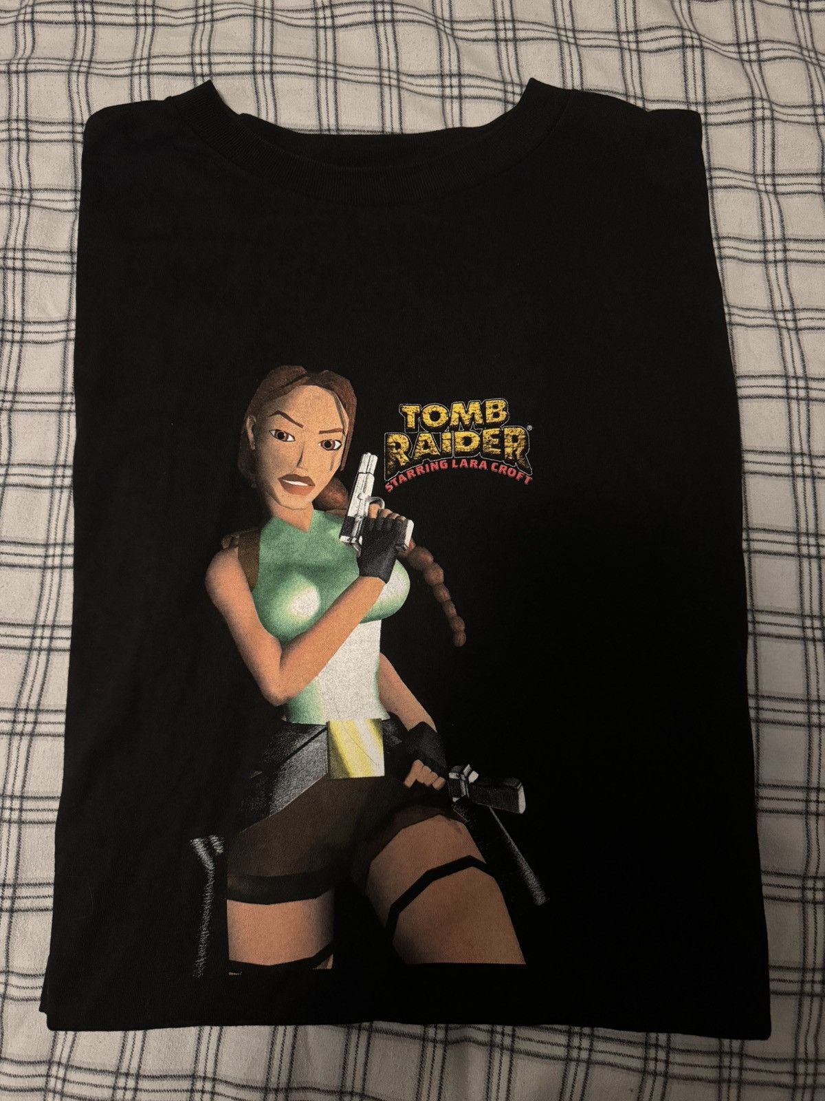 Vintage Vintage Tomb raider Lara Croft 1998 Size US M / EU 48-50 / 2 - 1 Thumbnail