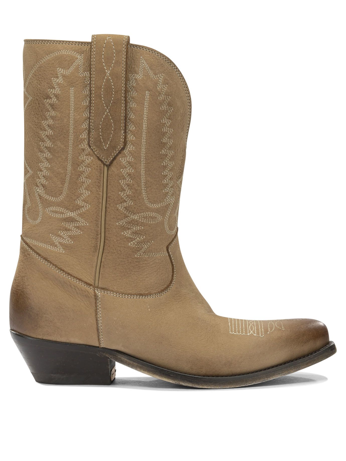 Golden Goose Wish Star Cowboy Ankle Boots It 39 Women - Usa Duties Paid in Beige, Women's