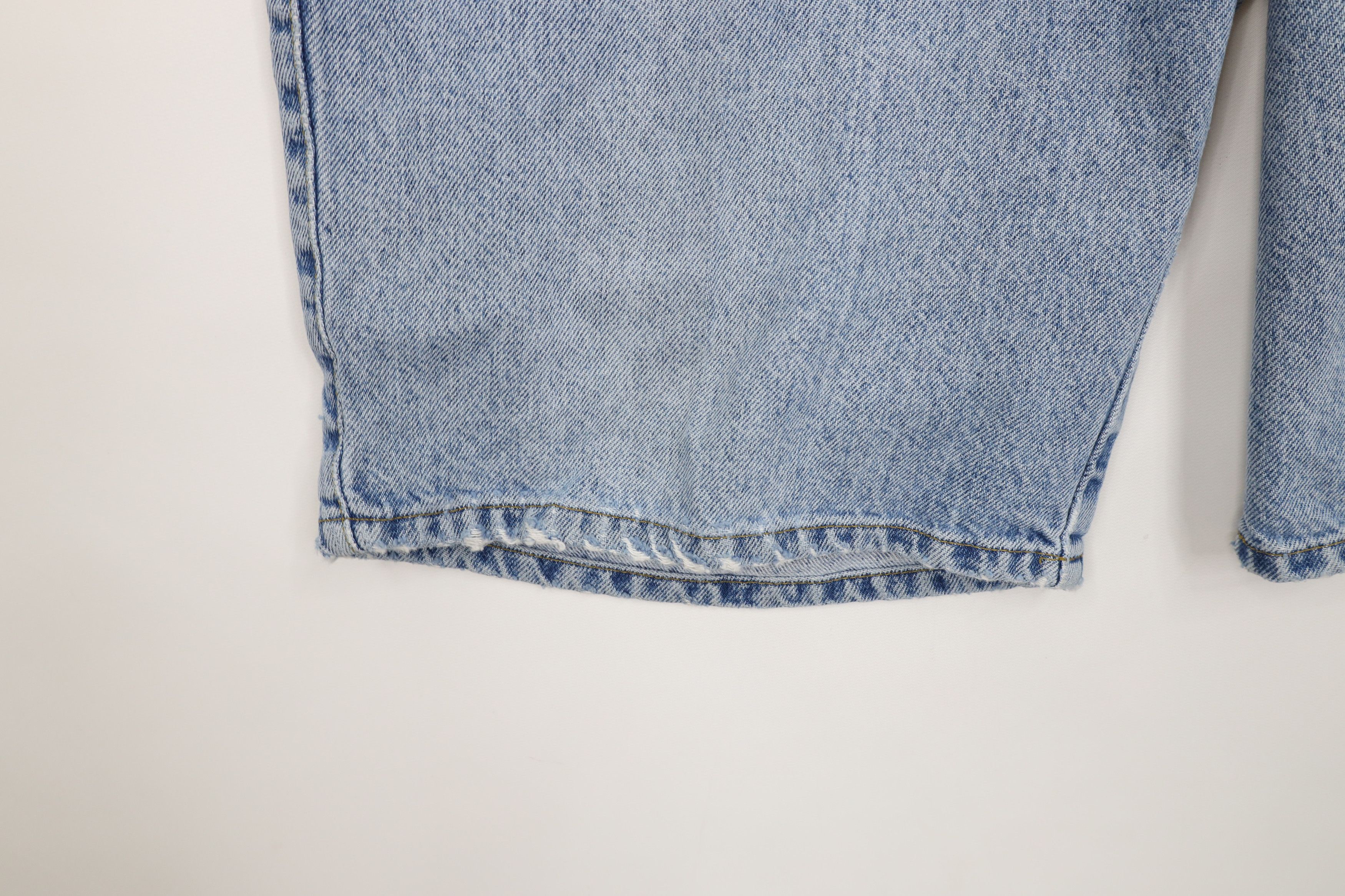 Vintage Vintage 90s Streetwear Fit Denim Jean Shorts Jorts Blue Size US 38 / EU 54 - 6 Thumbnail