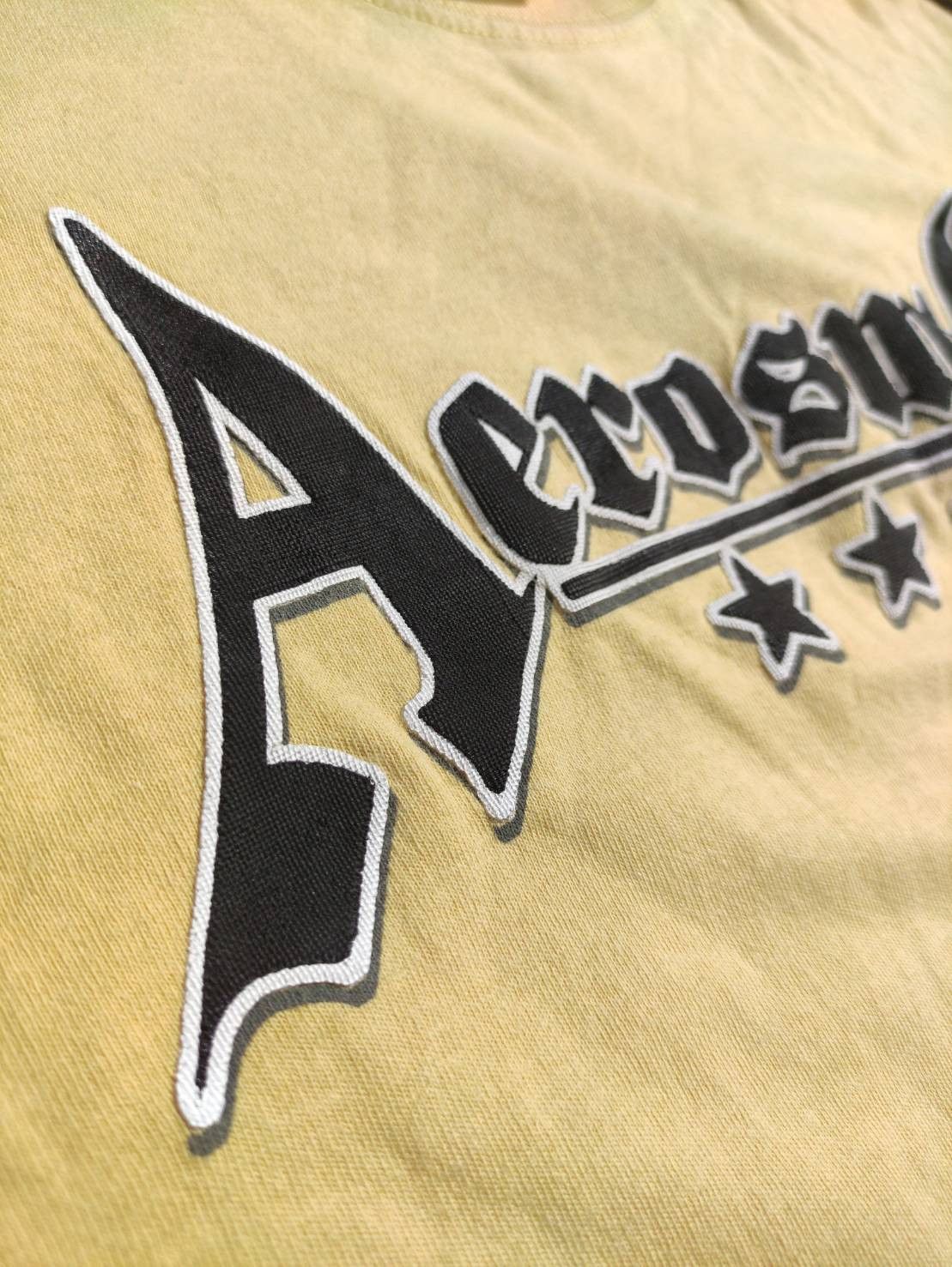 Aerosmith Vtg 90's Aerosmith 3 Stars Logo Embossed Screen T-Shirt Size US L / EU 52-54 / 3 - 5 Thumbnail