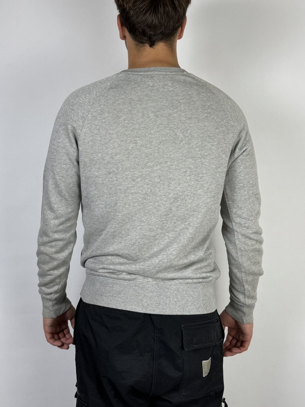 Maison Kitsune Maison Kitsune Parisien Big Logo Crew Neck Sweatshirt Size US L / EU 52-54 / 3 - 4 Thumbnail