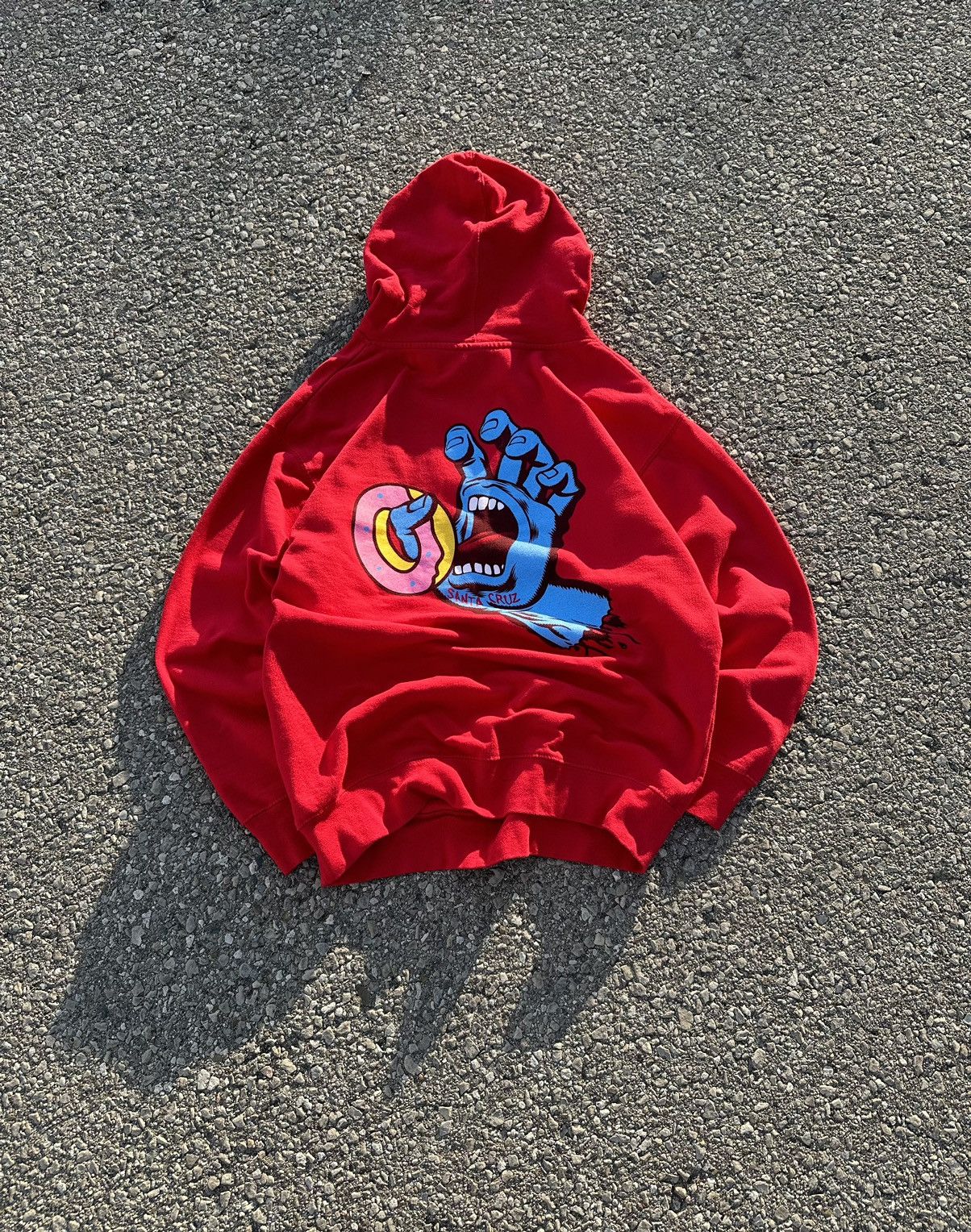 Odd future red hoodie best sale