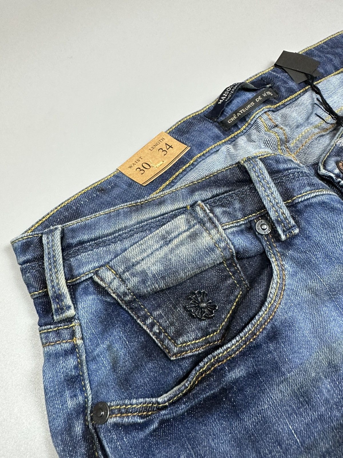 Jean × Scotch & Soda Blue faded slim fit jean Scotch&soda Size 30" / US 8 / IT 44 - 5 Thumbnail