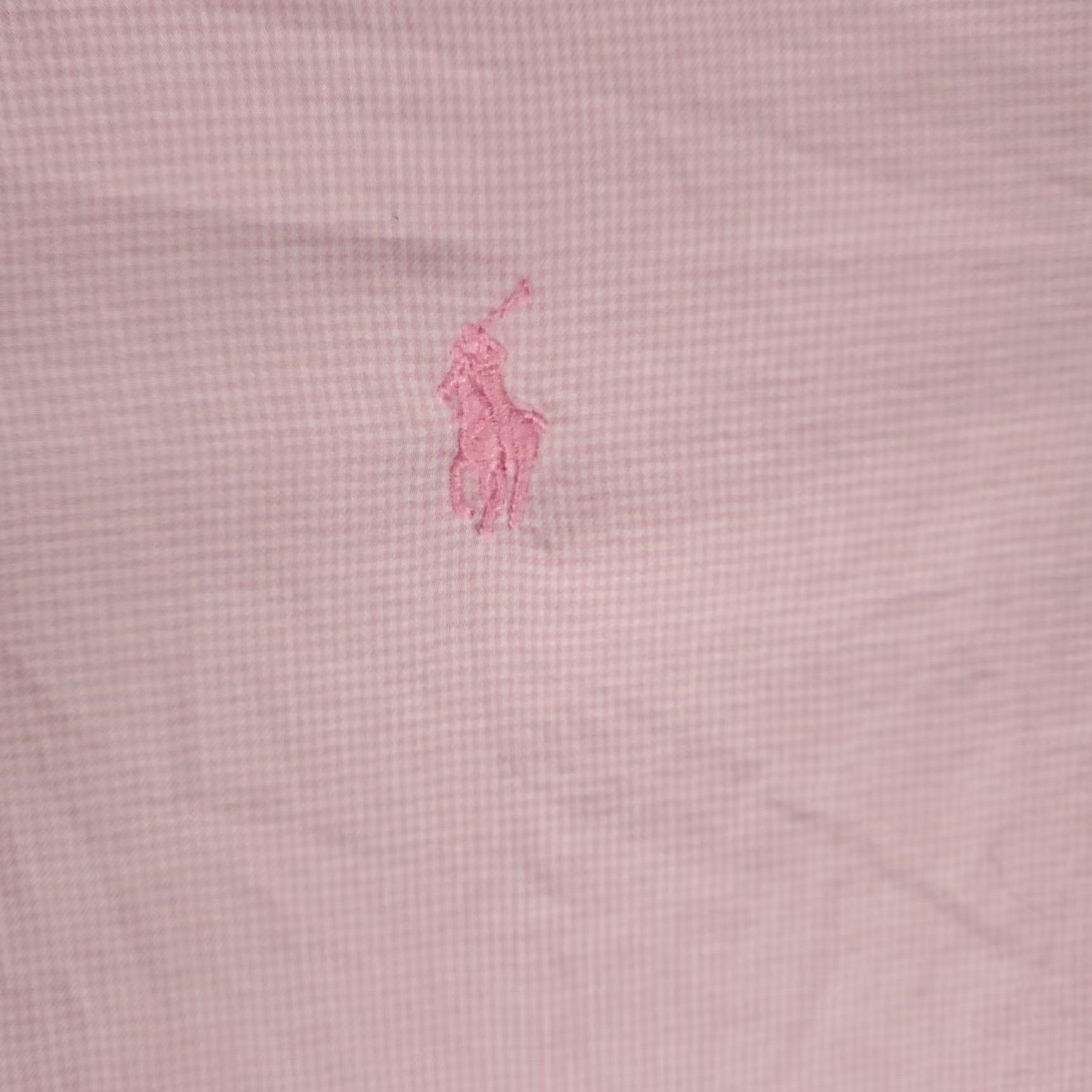 Ralph Lauren Ralph Lauren Shirt Mens 18 Pink Pony Dress Button Up Long Sleeve Size 48R - 2 Thumbnail