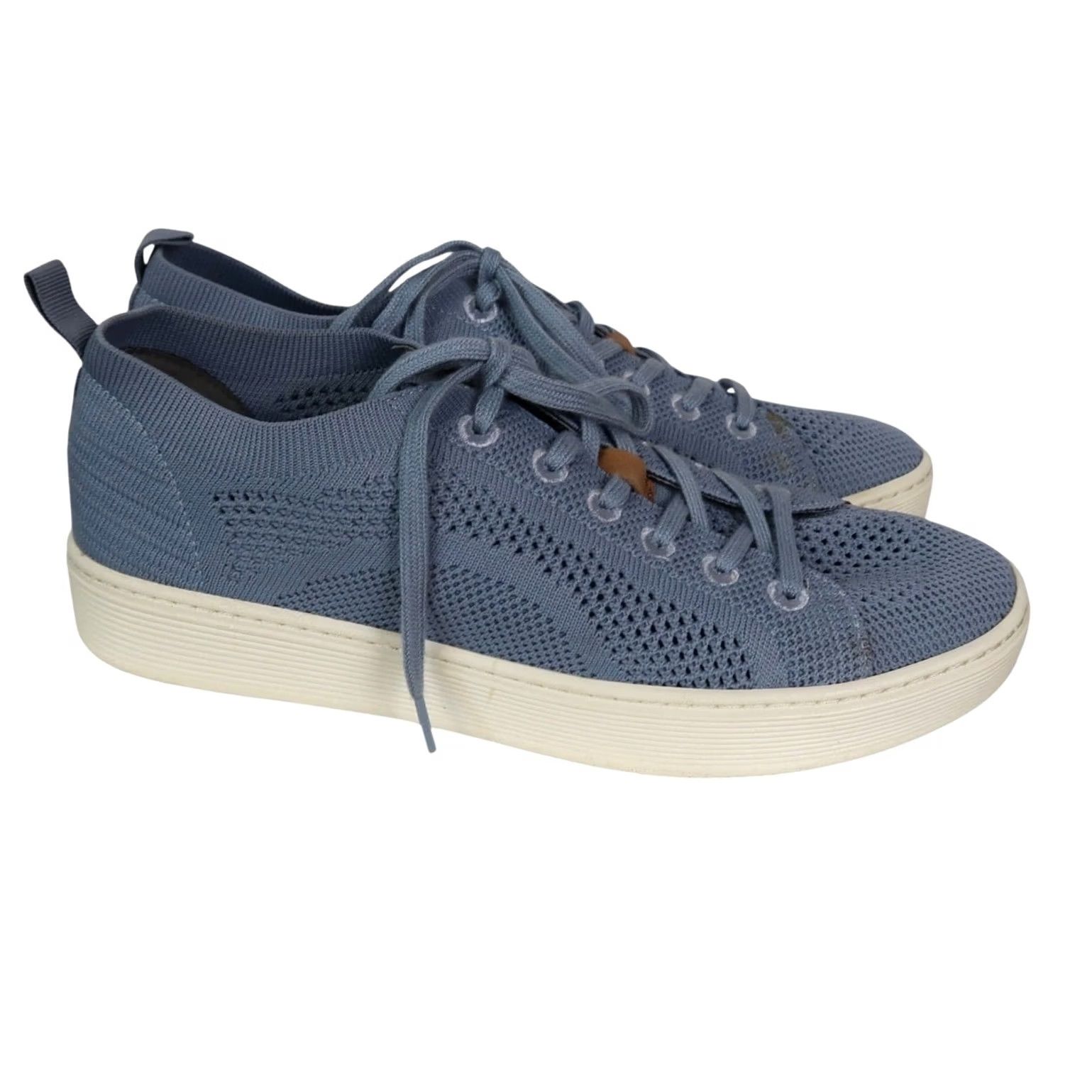 Vintage Sofft Sneakers Women's 9 Casual Knit Cloud Blue Lace Up Shoes - Size 9 Womens, Casual, Spring Summer Fall Size US 9 / IT 39 - 4 Thumbnail