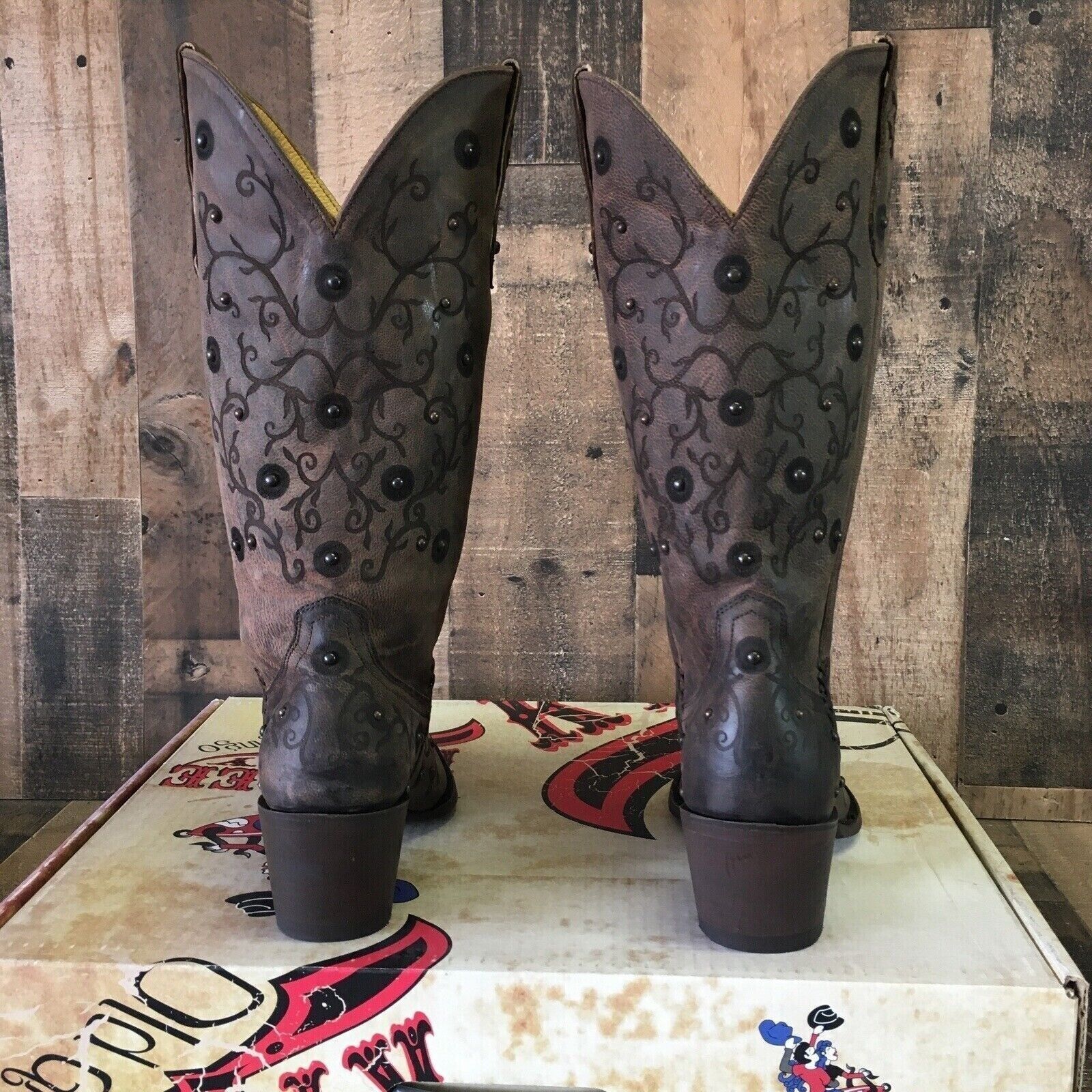 Old Gringo Old Gringo Merary 13" Studded Cowboy Boots Womens 7 B Size US 7 / IT 37 - 6 Thumbnail