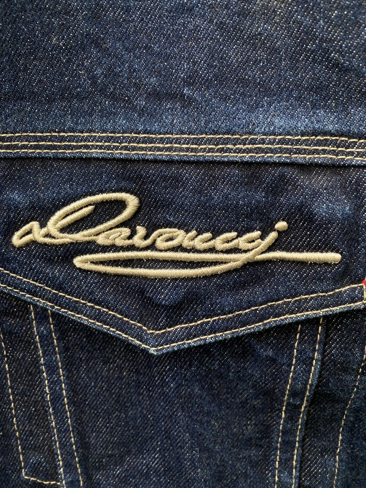 Vintage 90s Davoucci Vintage Hip hop Denim Jacket Size US XL / EU 56 / 4 - 6 Thumbnail