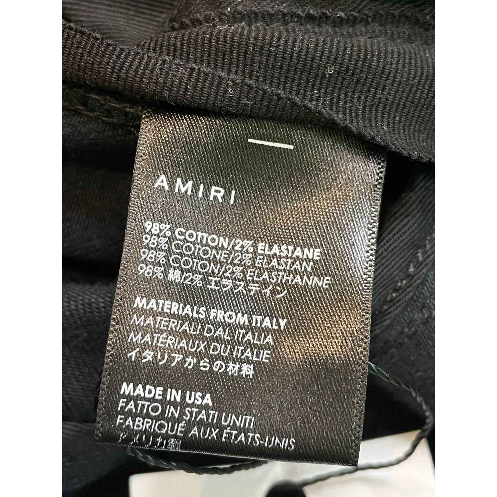 Amiri Amiri Thrasher Swan Patch Black Jeans Size US 32 / EU 48 - 6 Thumbnail