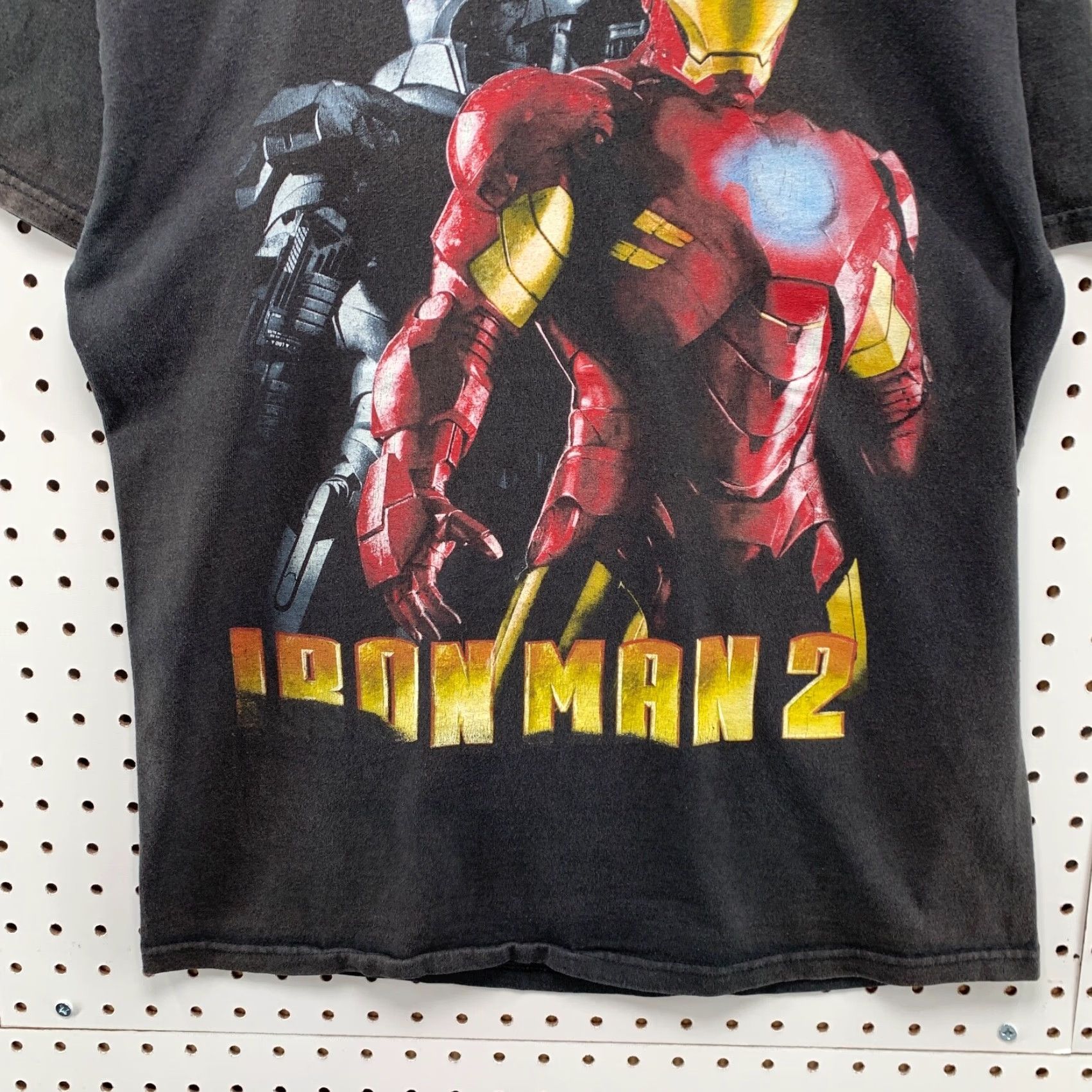 Vintage VINTAGE Marvel Iron Man 2 Shirt Adult Small Black Crew Neck Tee - Men's Marvel Comics Tee 100% Cotton Small Size US S / EU 44-46 / 1 - 3 Thumbnail