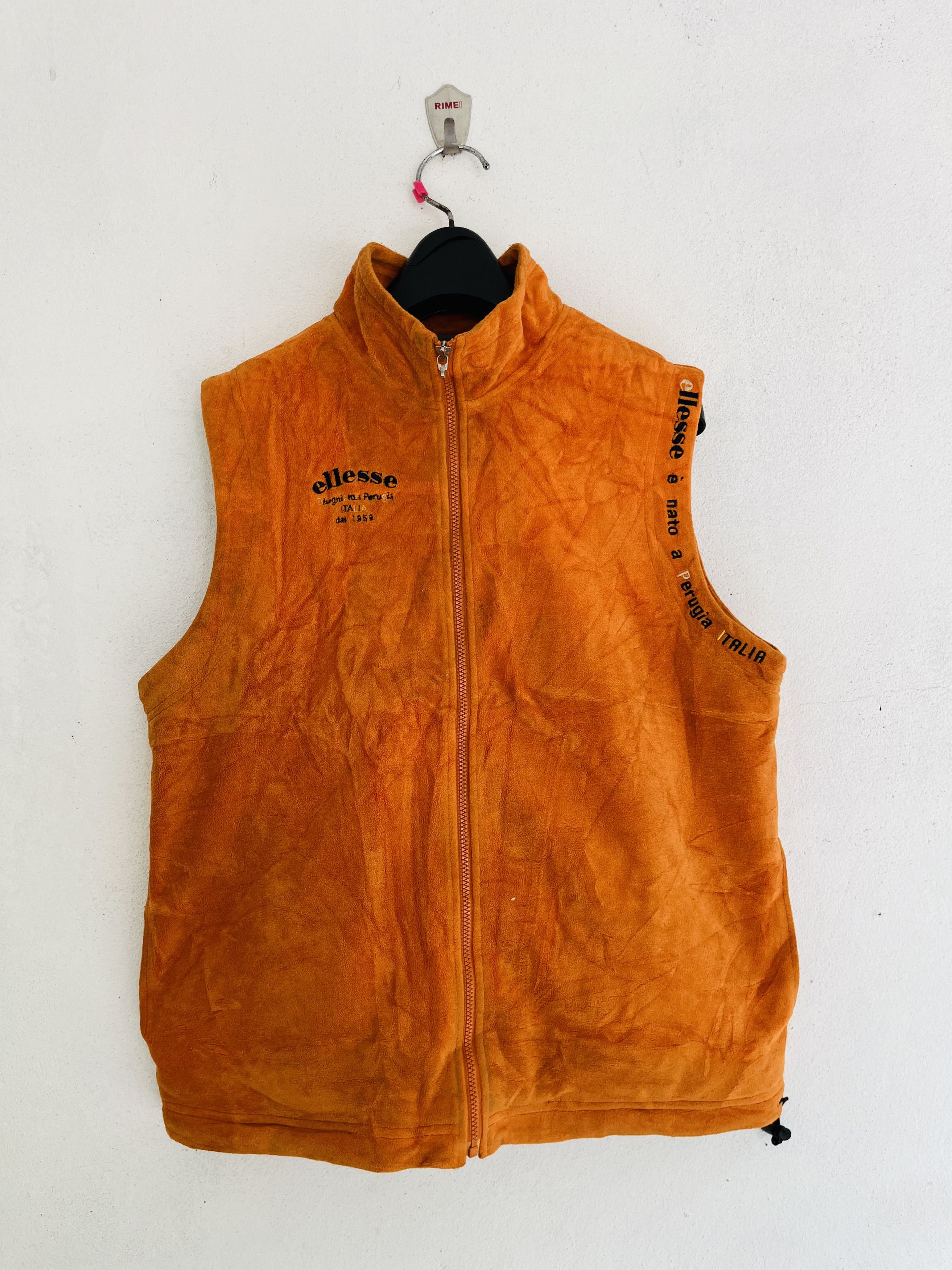 Vintage Ellesse Golf Japanese Designer Fashion Style Vest