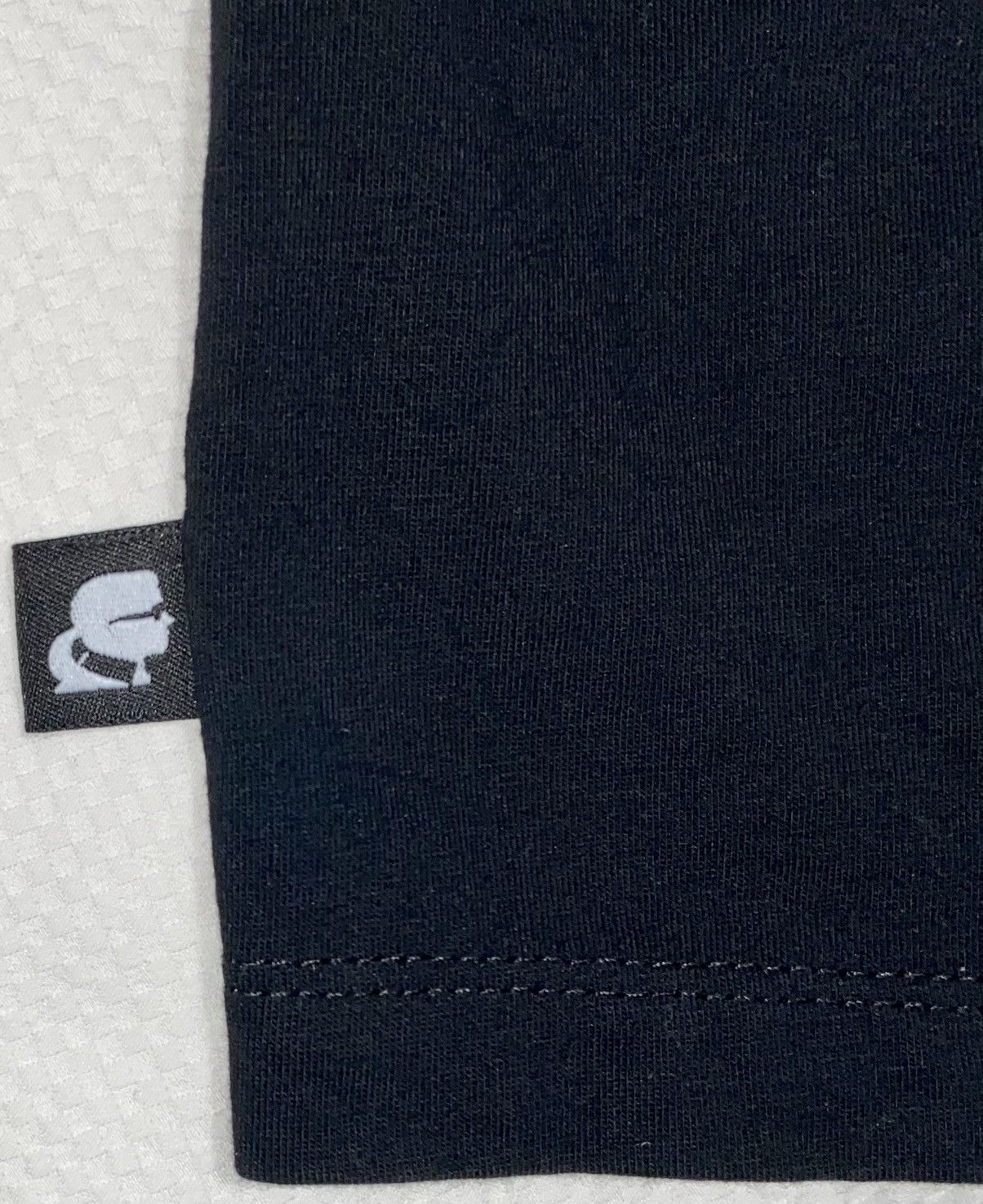 Karl Lagerfeld Karl Lagerfeld Mens Logo Black Cotton Tank Top S Size US XS / EU 42 / 0 - 4 Thumbnail