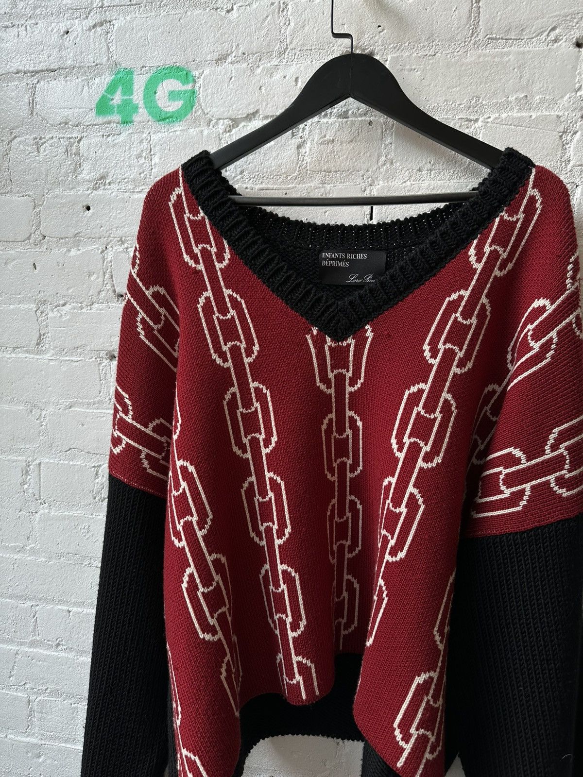Enfants Riches Deprimes ERD LORO PIANA CHAIN LINK KNIT Size US XL / EU 56 / 4 - 2 Thumbnail