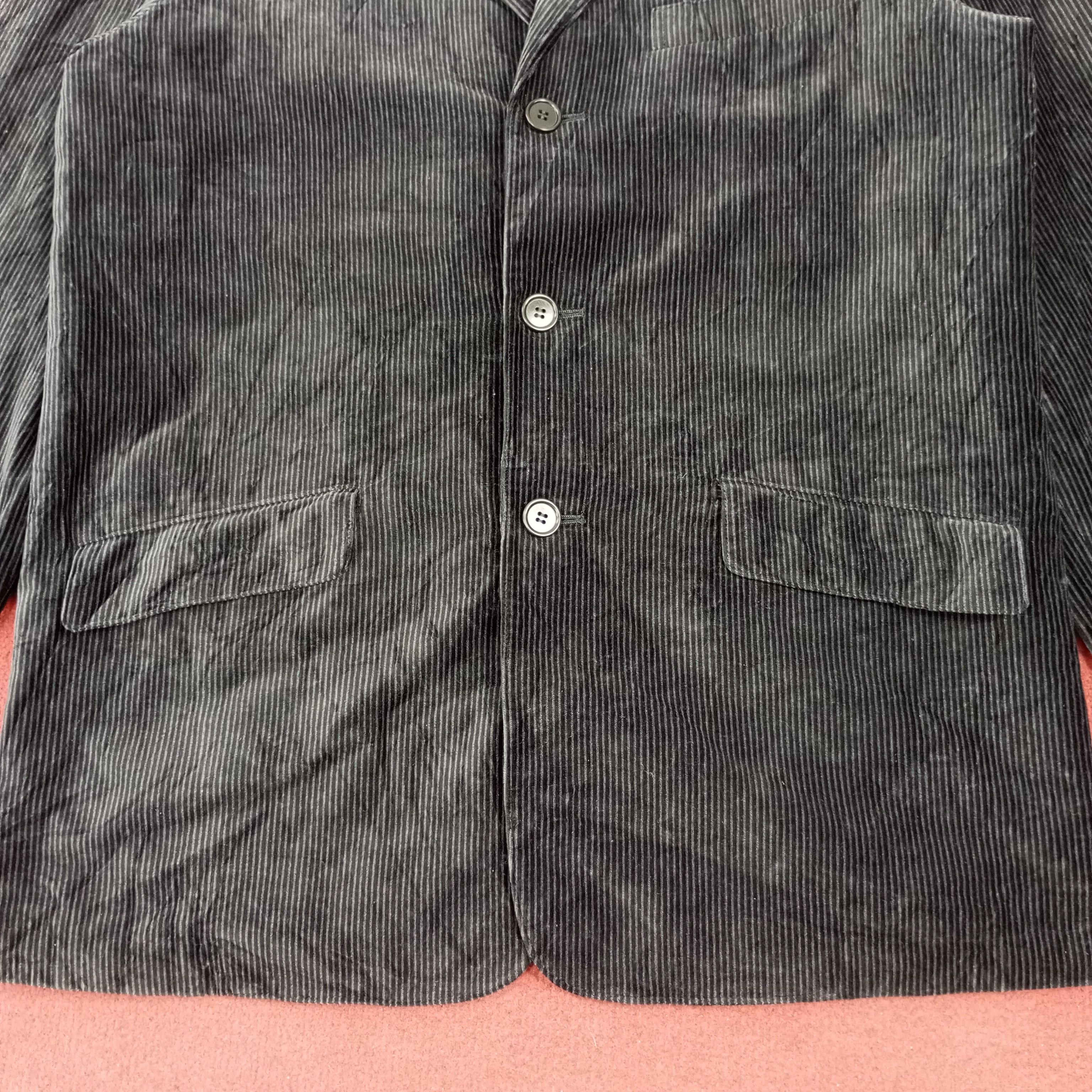 Designer × Vintage × Yohji Yamamoto A.A.R Yohji Yamamoto Japanese Designer Velvet Blazer Size US M / EU 48-50 / 2 - 2 Thumbnail