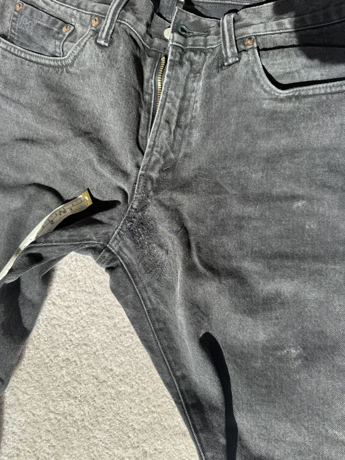 RRL Ralph Lauren Double RL Slim Narrow Denim 31*30 Size US 31 - 4 Thumbnail
