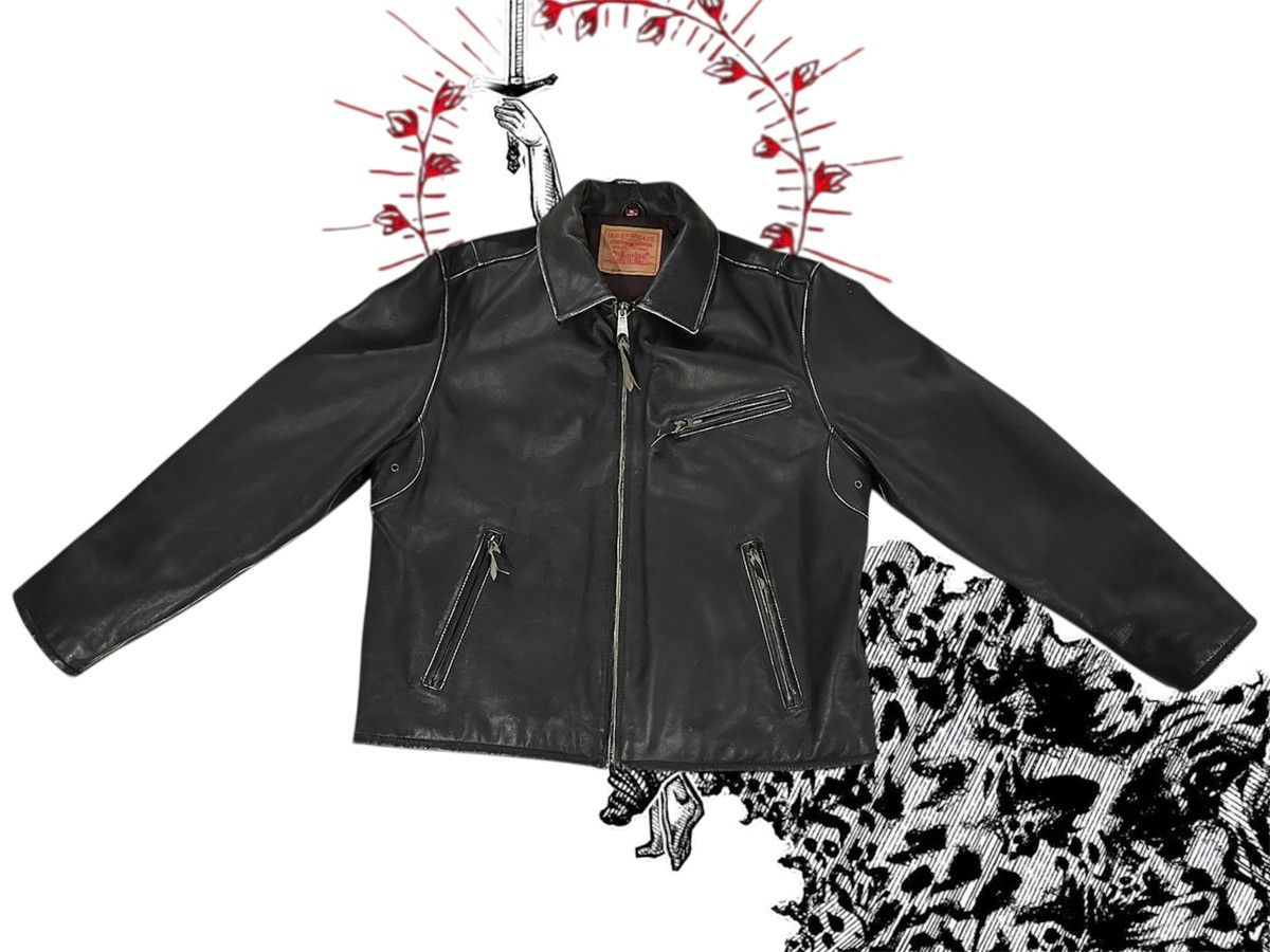 Levi's SOLD XL Levis Leather Jacket Size US XL / EU 56 / 4 - 1 Thumbnail