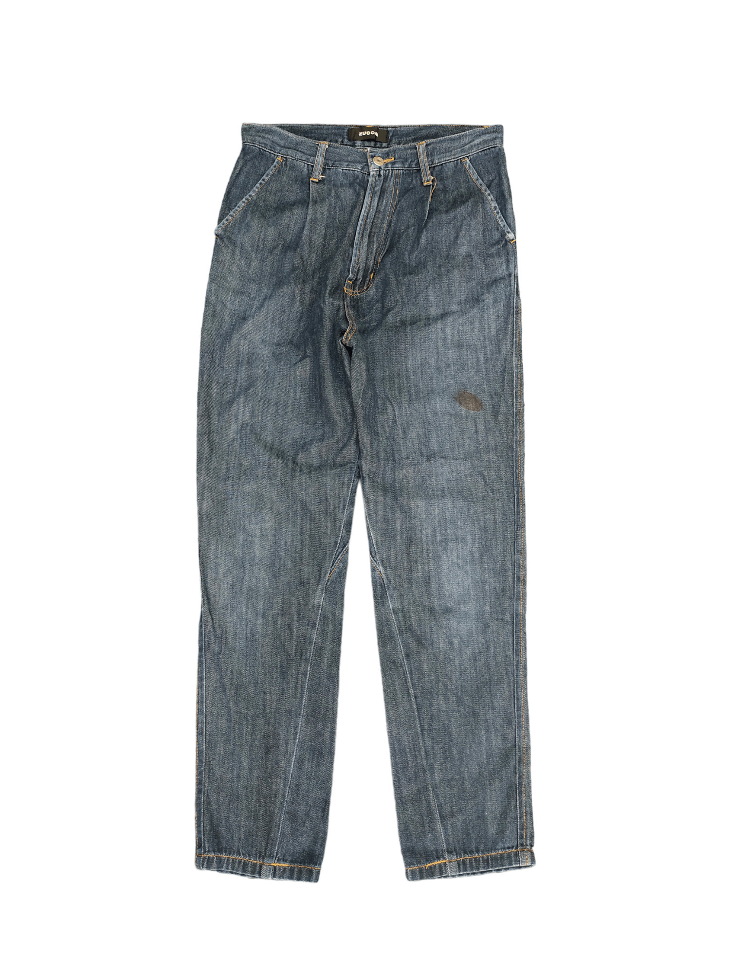 Zucca Zucca Issey Miyake Drop Crotch Comfort Denim Pants Size US 30 / EU 46 - 10 Thumbnail