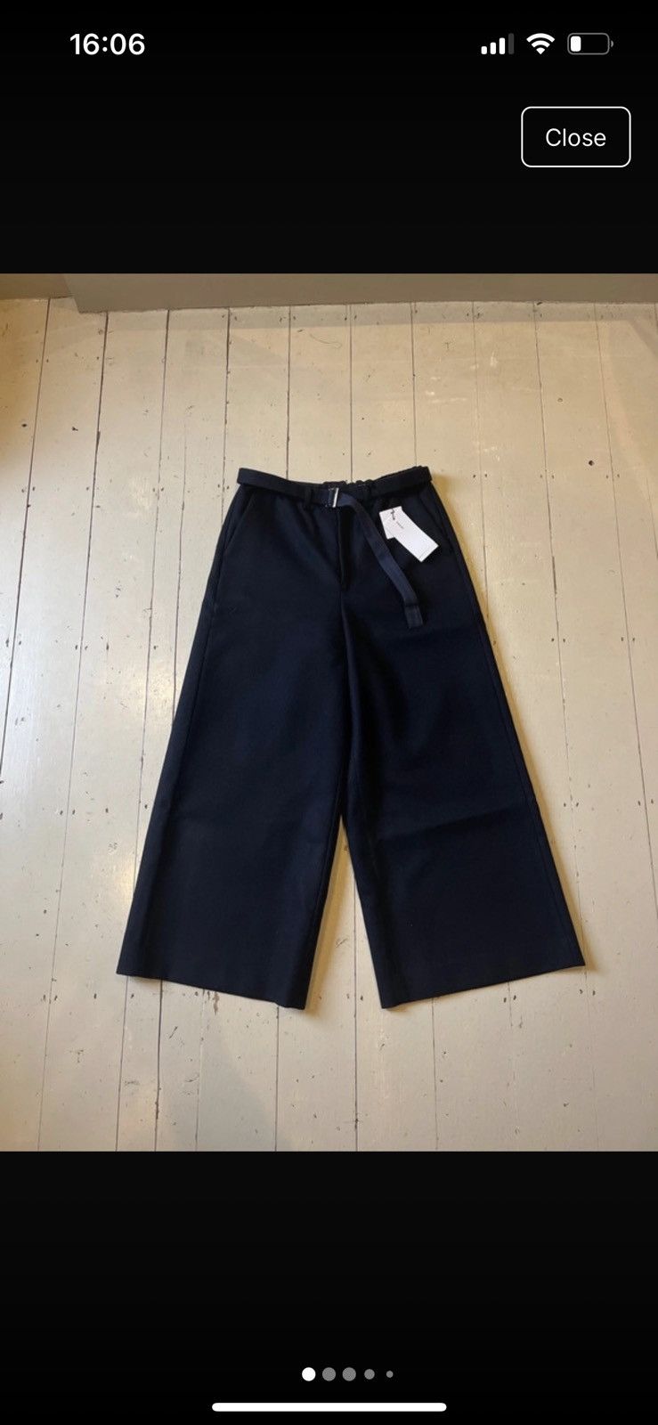 Sacai Sacai wide leg trousers Size US 32 / EU 48 - 1 Thumbnail
