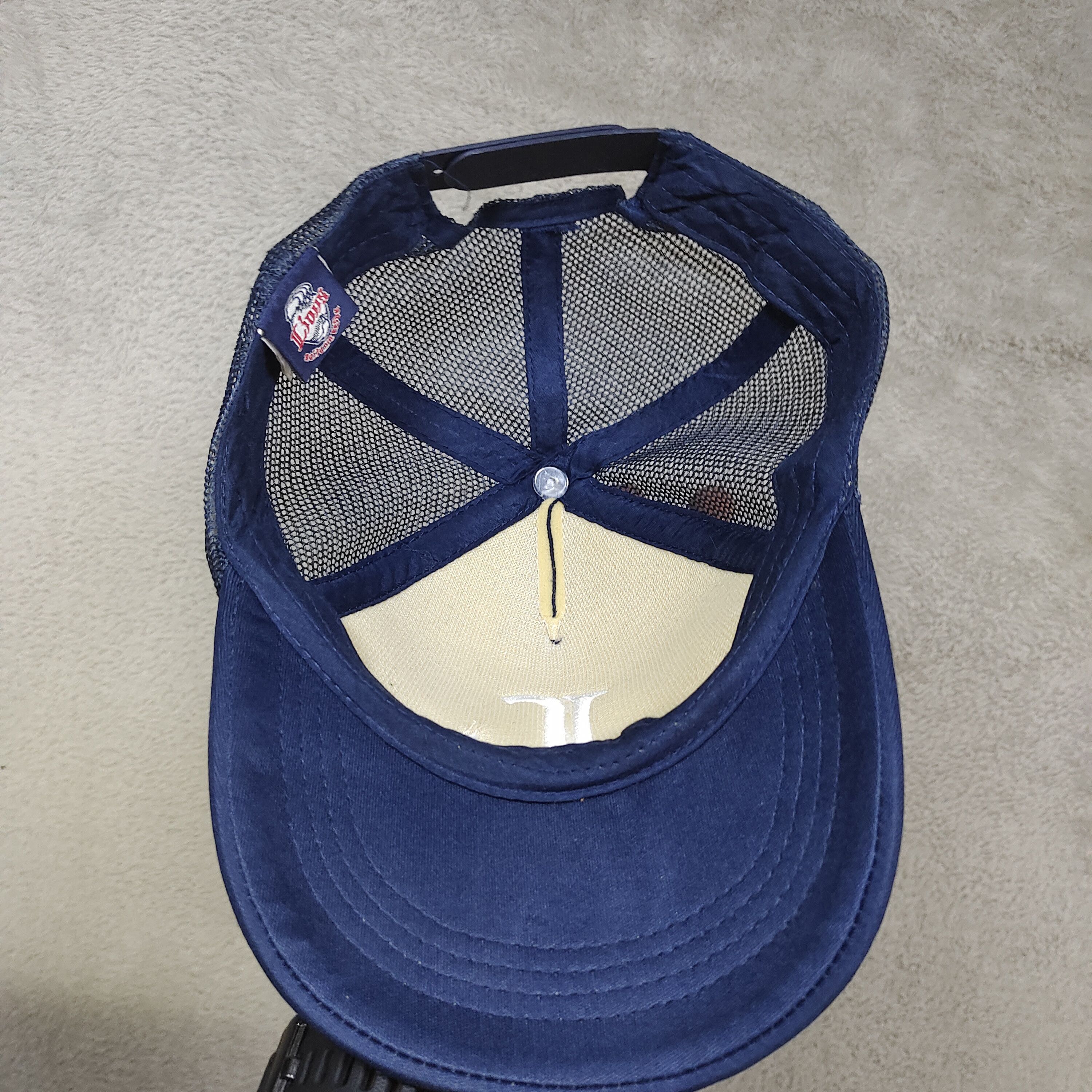 Vintage VINTAGE LC “Lions” SOUTHERN LEAGUE TRUCKER NAVY BLUE CAP Size ONE SIZE - 6 Thumbnail