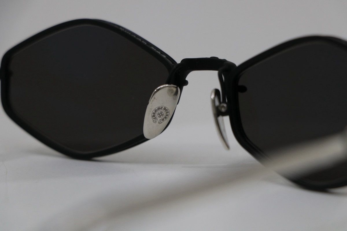 Chrome Hearts Chrome Hearts NIP SLIP Sunglasses Black/Silver New Size ONE SIZE - 11 Thumbnail