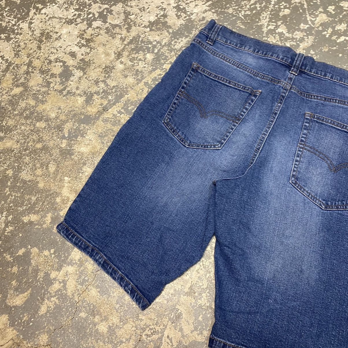 Other Vintage Route 66 Blue Y2K Baggy Shorts Jorts Size US 34 / EU 50 - 4 Thumbnail