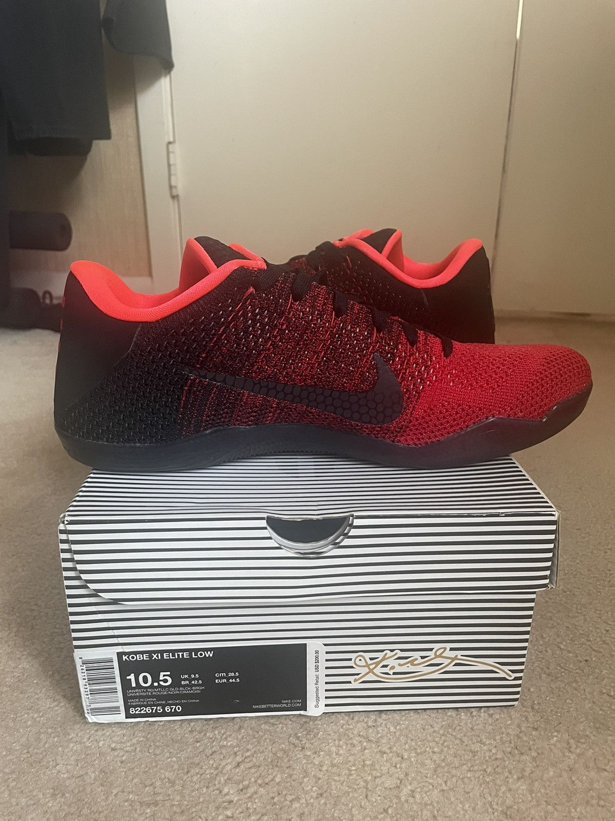 Nike Nike Kobe 11 Achilles Heel’ Size US 10.5 / EU 43-44 - 3 Thumbnail