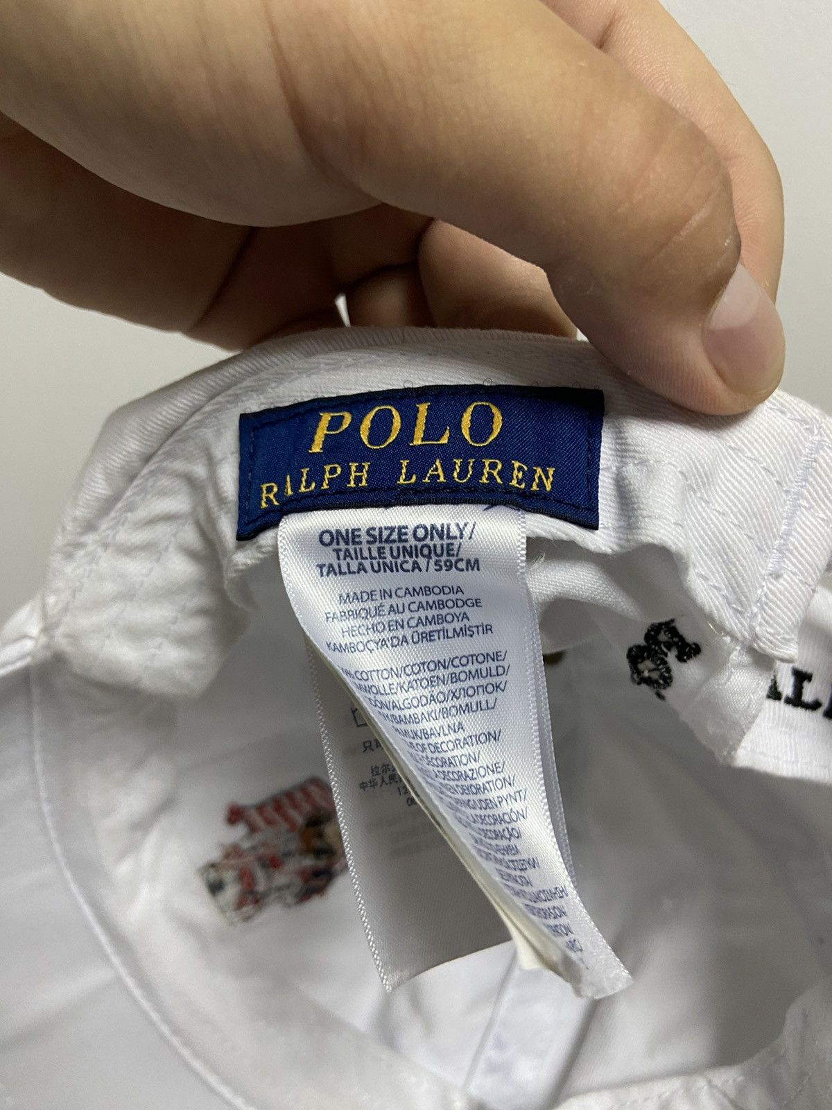 Polo Ralph Lauren × Vintage Polo Bear Ralph Lauren Cap Vintage Small Logo Skate Size ONE SIZE - 8 Thumbnail