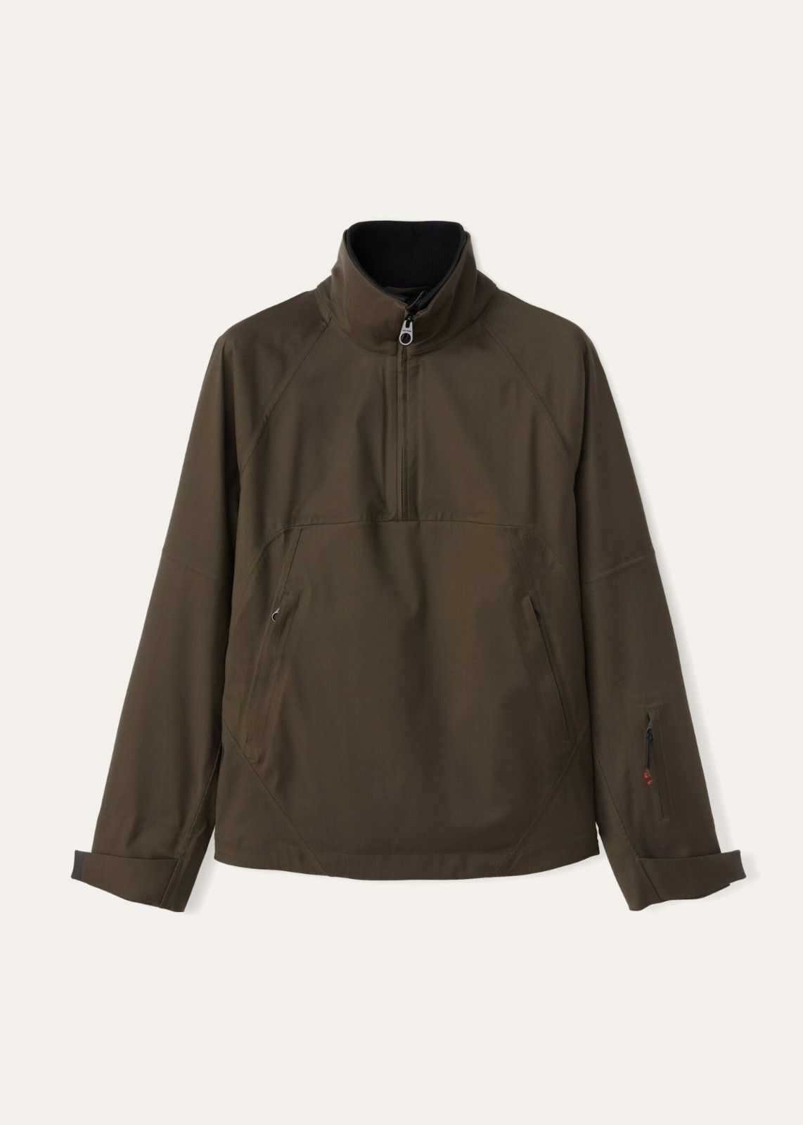 Loro Piana o1srvl11e1124 Heat-Sealed Anorak Jacket in Brown Size US M / EU 48-50 / 2 - 1 Preview