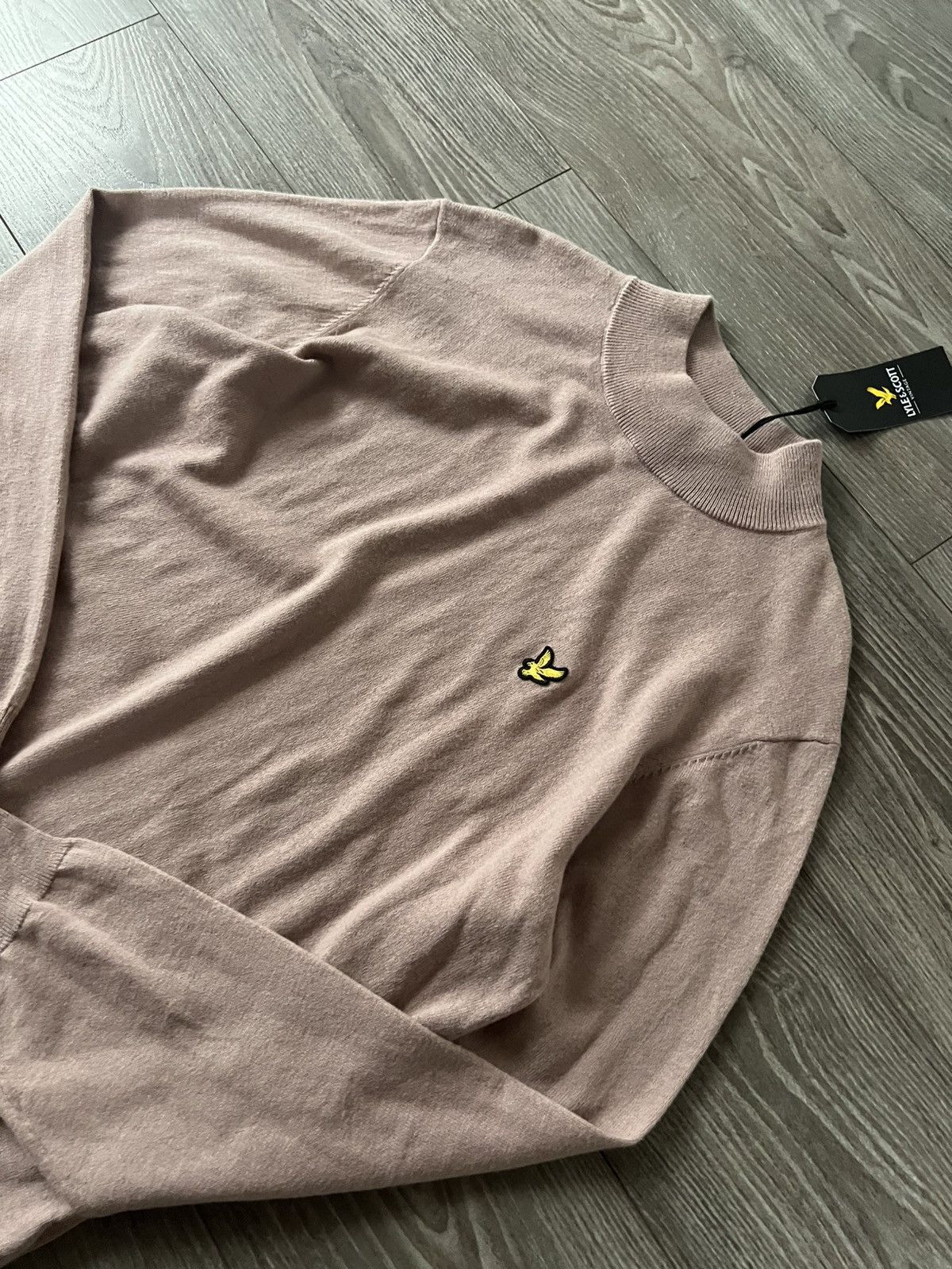 Designer × Lyle & Scott ‼️New Lyle & Scott Casual High Neck Wool Sweater‼️ Size US XL / EU 56 / 4 - 12 Thumbnail