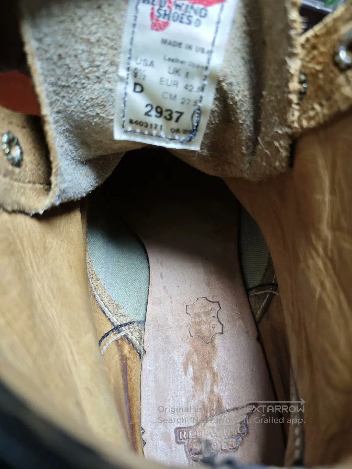 Red Wing Red Wing 2937 Work Boots. Size US 9.5 / EU 42-43 - 9 Thumbnail