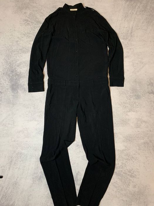 Celine Celine classic black woman luxury jumpsuit / overall | Grailed