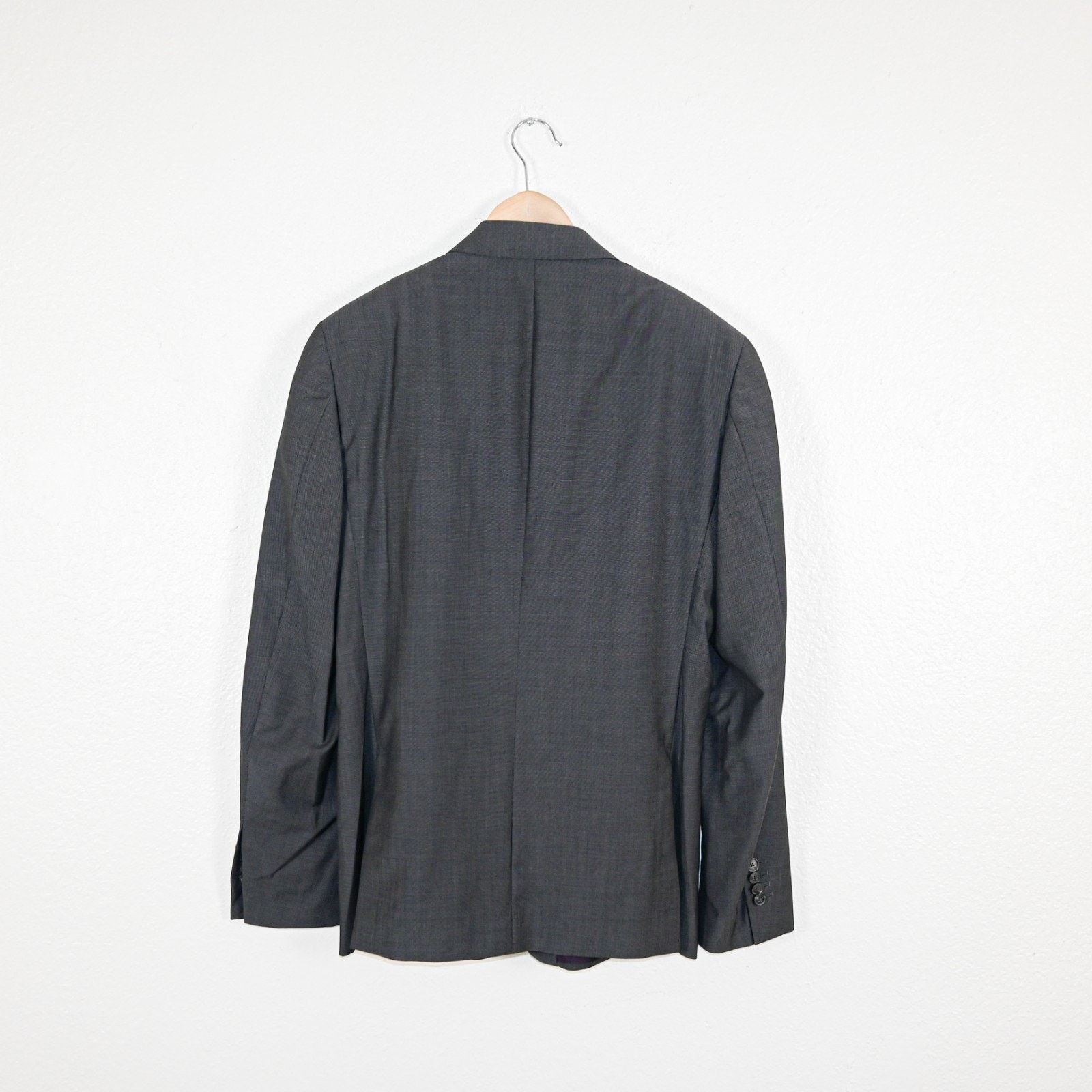 John Varvatos John Varvatos Collection Gray Suit Peak Lapal Wool Mohair Size 42R - 6 Thumbnail