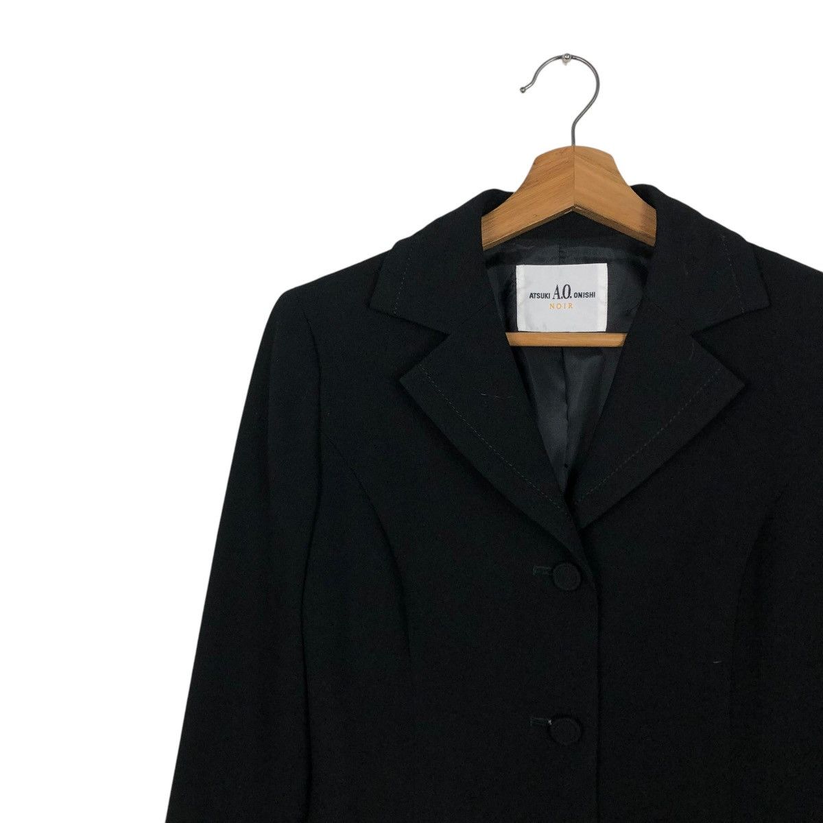 Japanese Brand 🔥CROPPED WOOL JACKET ATSUKI ONISHI NOIR YOHJI YAMAMOTO Size M / US 6-8 / IT 42-44 - 9 Thumbnail