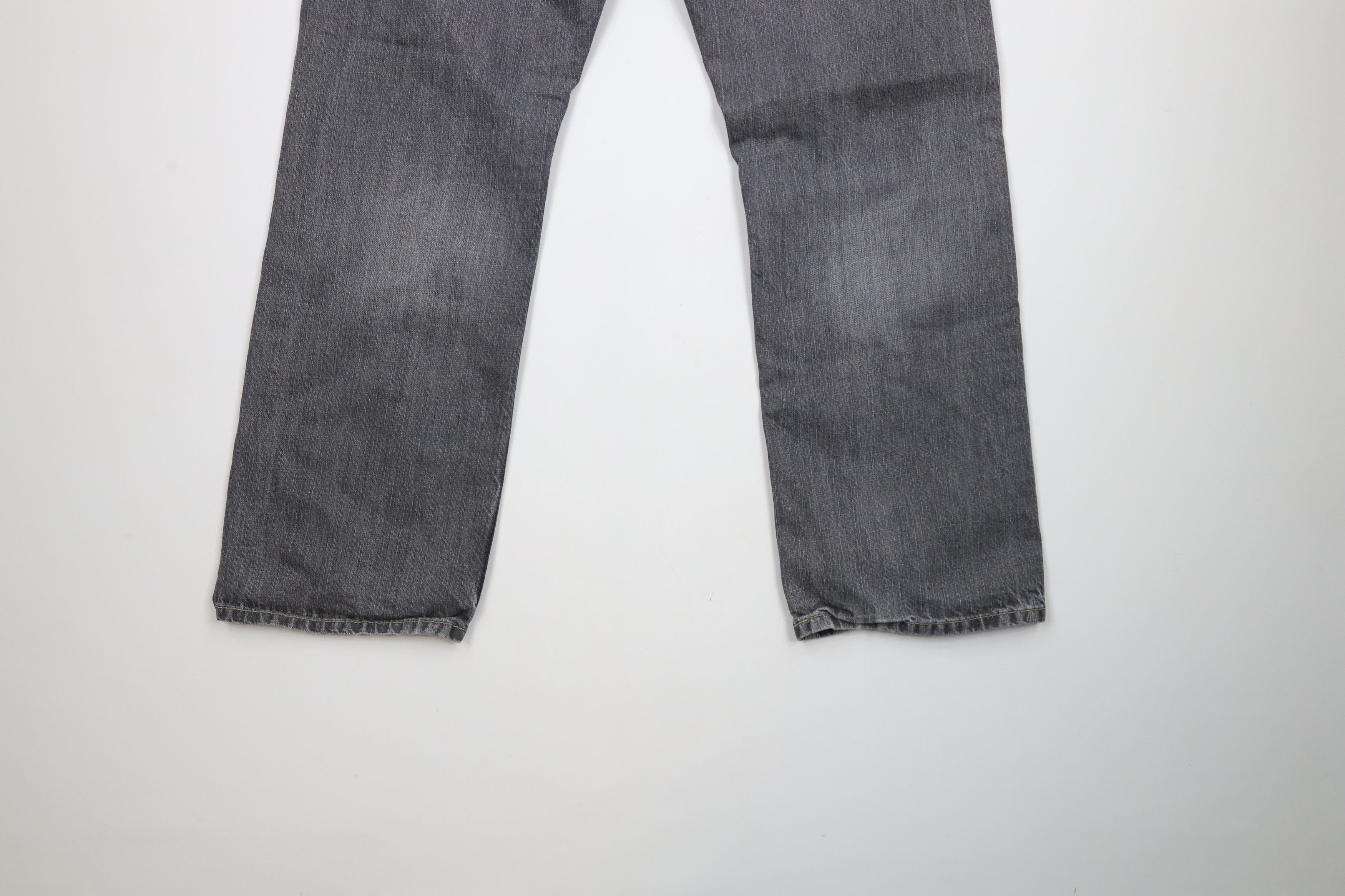 Levi's × Vintage Vintage Y2K Levis 514 Straight Leg Denim Jeans Gray Cotton Size US 36 / EU 52 - 12 Thumbnail
