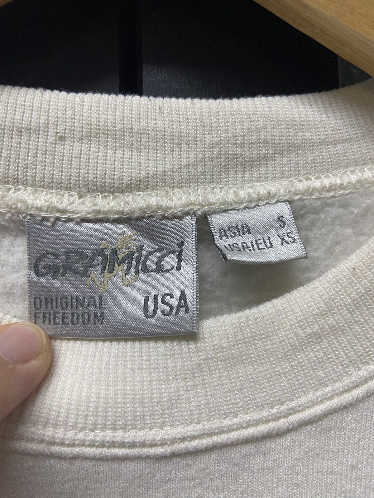Gramicci Gramicci Spellout Sweashirt Size US S / EU 44-46 / 1 - 11 Thumbnail