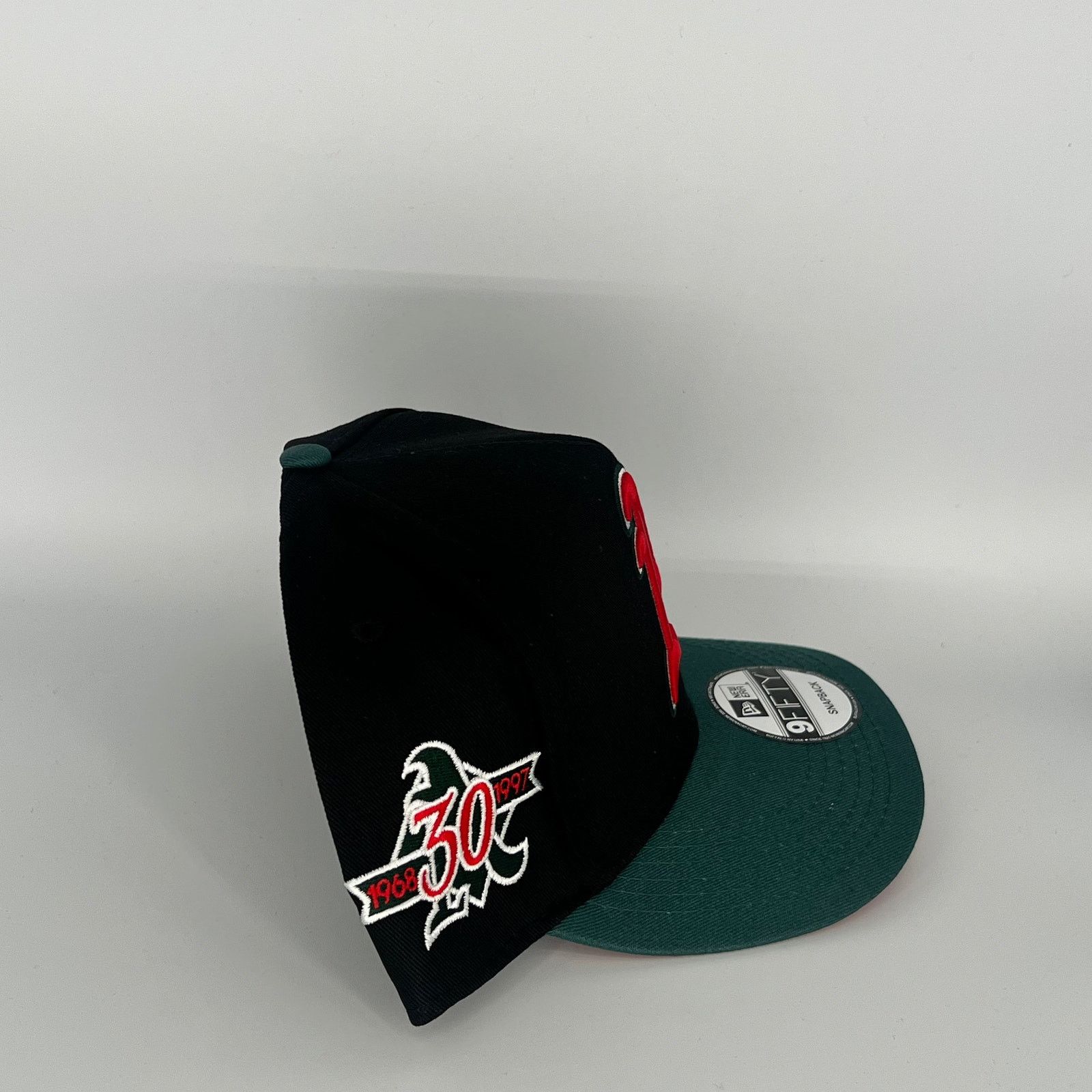 New Era Black Green Athletics 30 years Anniversary New Era MLB Size ONE SIZE - 3 Thumbnail