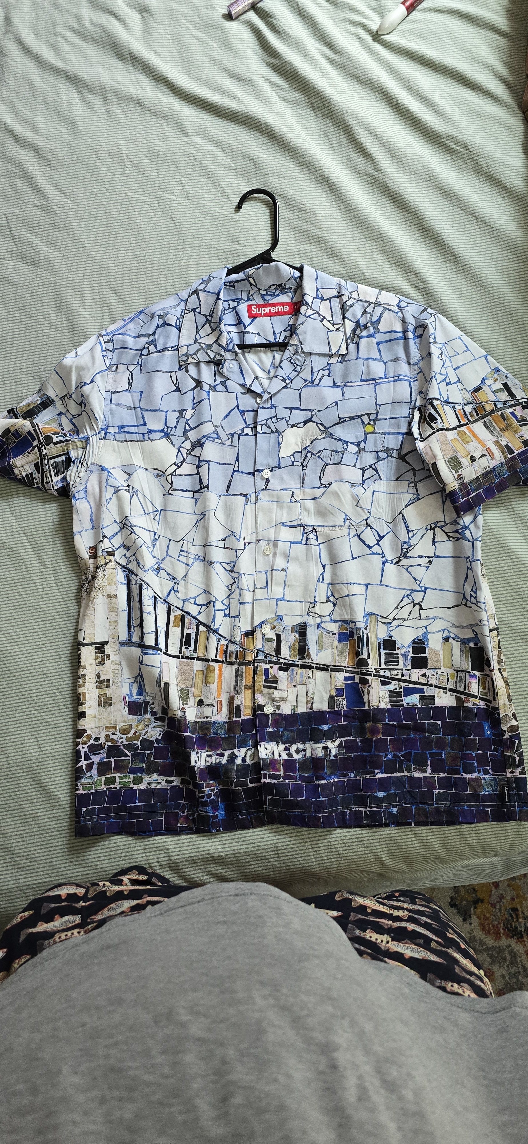 Supreme Supreme mosaic shirt | Grailed