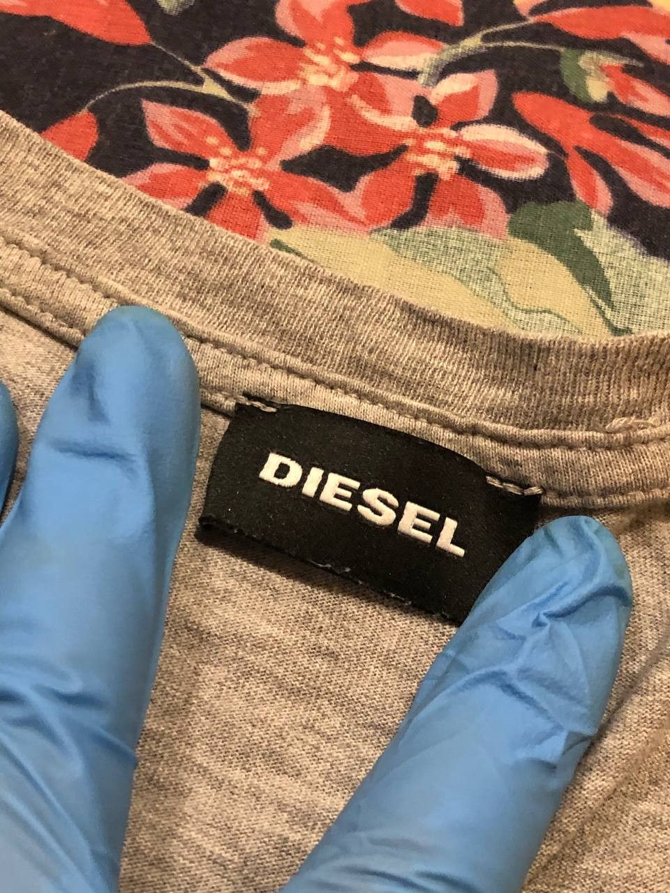 Diesel Vintage Diesel Gray Y2K Logo Short Sleeve T-Shirt Size M Size US M / EU 48-50 / 2 - 3 Thumbnail