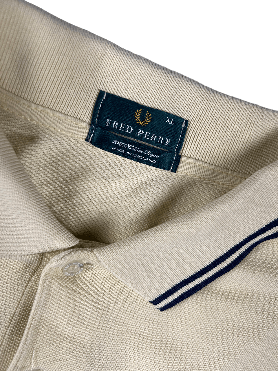 Fred Perry × Vintage Vintage Fred Perry Polo Made in England Size US XL / EU 56 / 4 - 3 Thumbnail