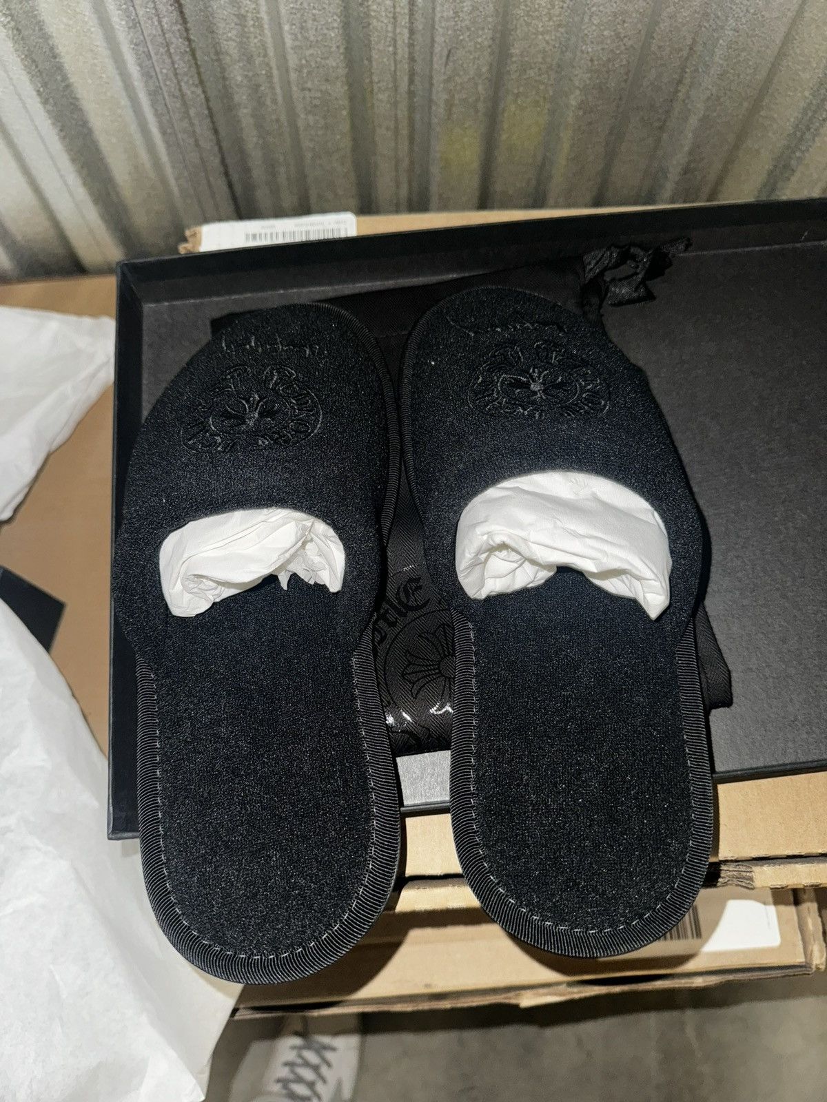 Chrome Hearts Chrome Hearts Hotel Slippers Nyc Exclusive Small Size US 8 / EU 41 - 4 Thumbnail