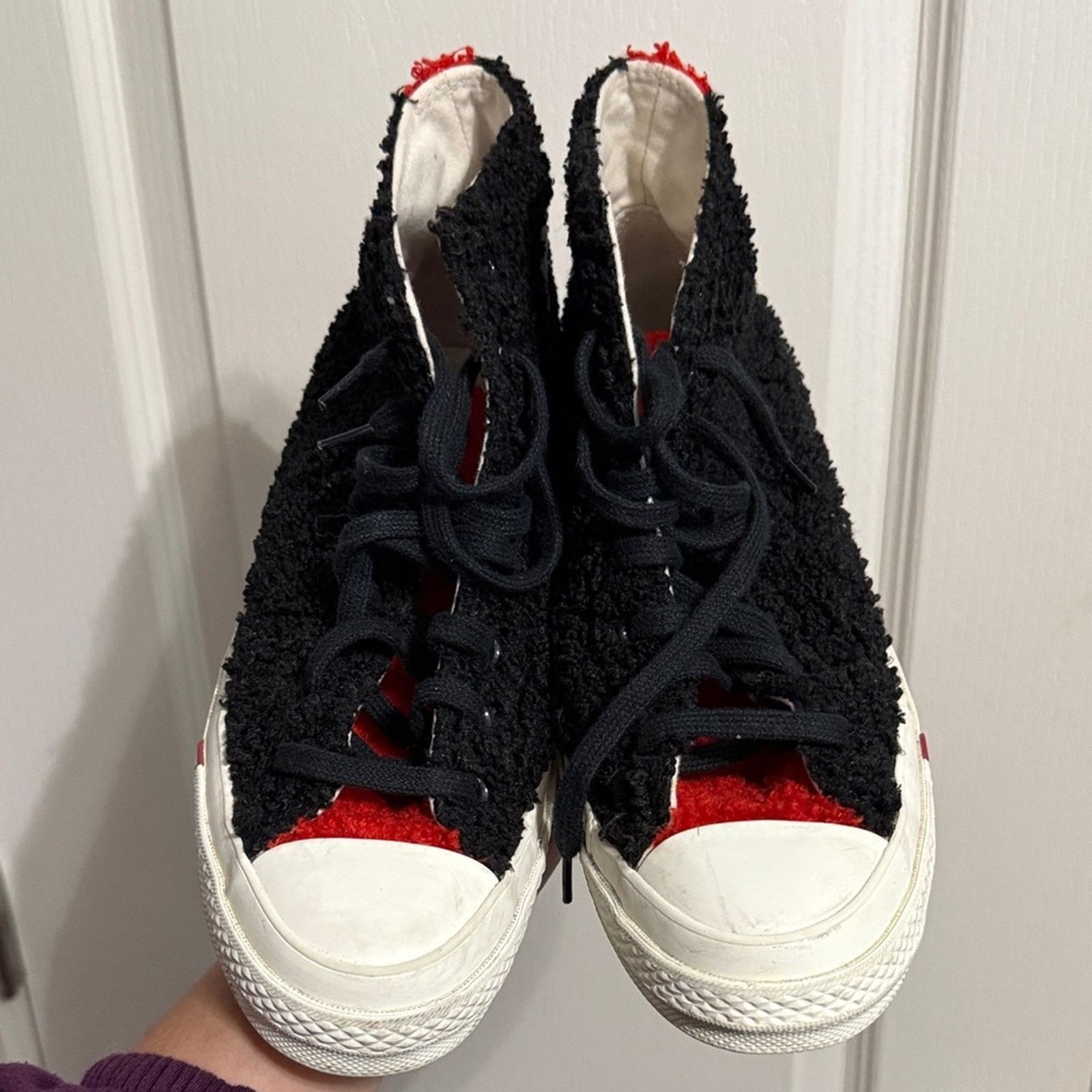Converse × Disney × Kith Converse x Kith x Disney Chuck 70 Mickey Mouse Fur Sneakers Size US 8 / EU 41 - 4 Thumbnail
