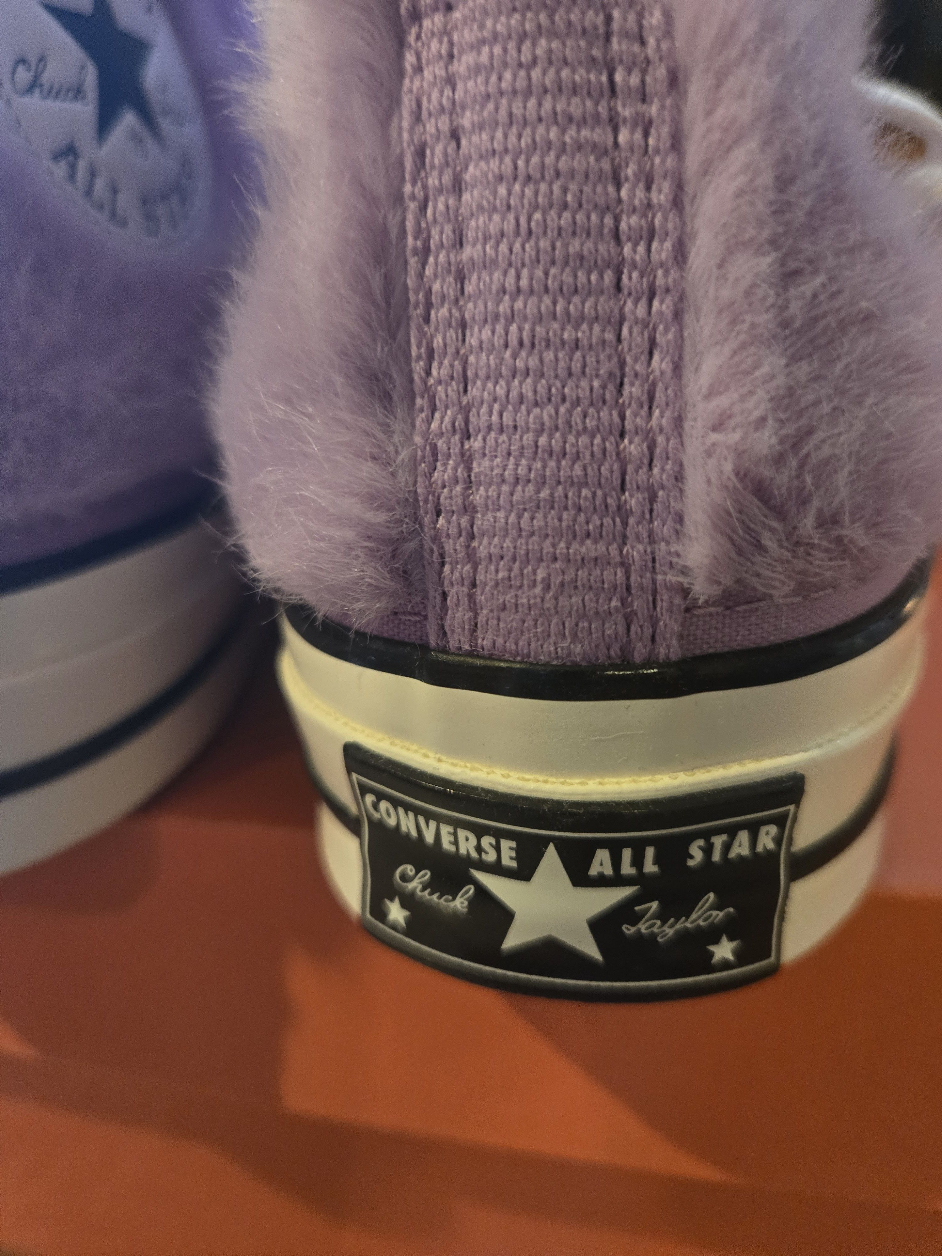 Converse CONVERSE PREMIUM Chuck 70 FAUX FUR High Top Sneakers Size US 7.5 / IT 37.5 - 9 Thumbnail