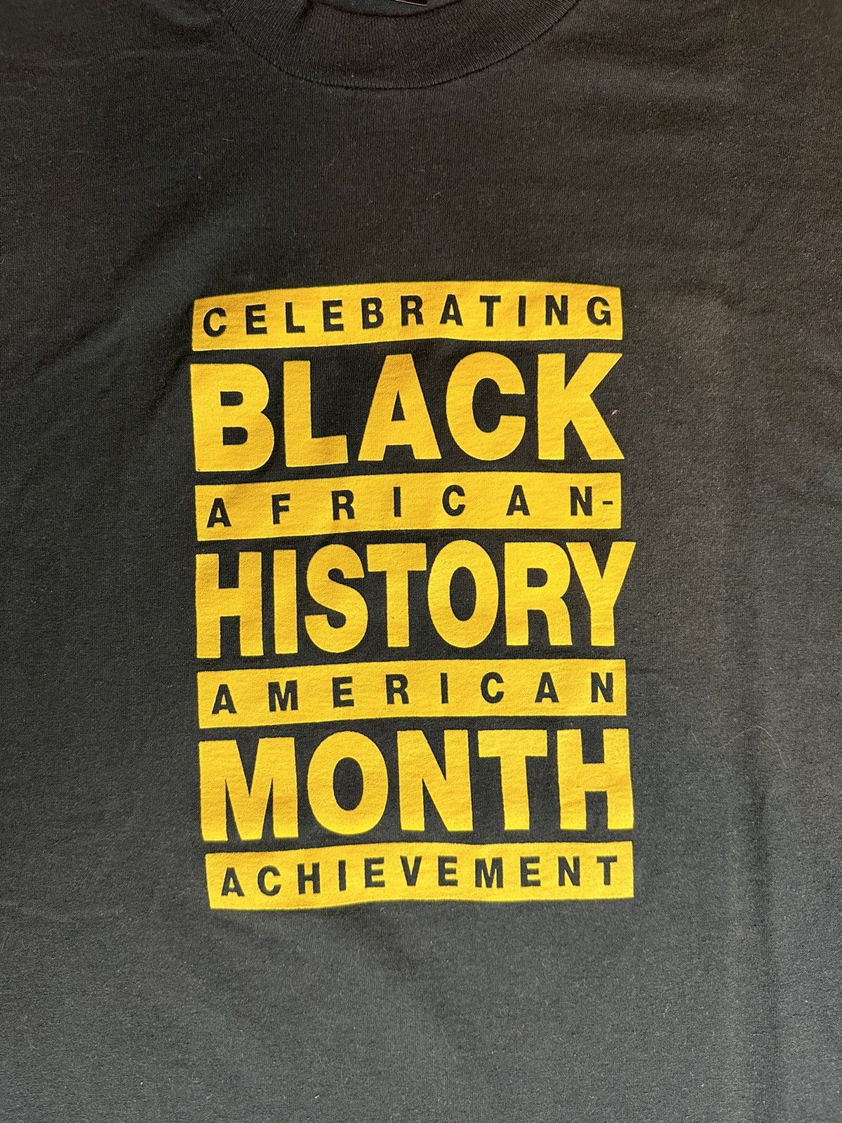 Vintage Vintage 90s Celebrating Black History Tee Size US XL / EU 56 / 4 - 3 Thumbnail