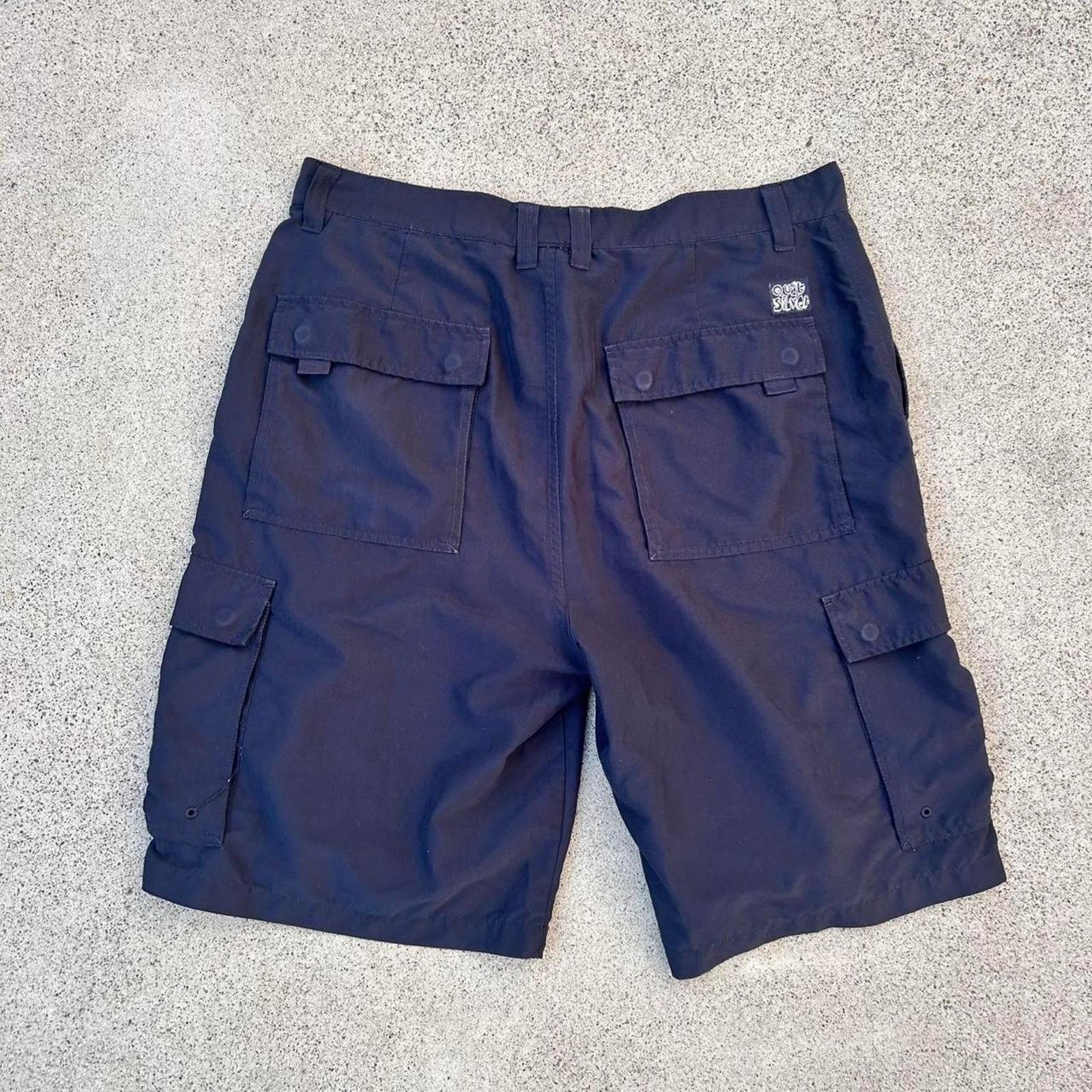 Quiksilver Vintage 90s Quiksilver Cargo Shorts Baggy Cargo Size US 36 / EU 52 - 3 Thumbnail