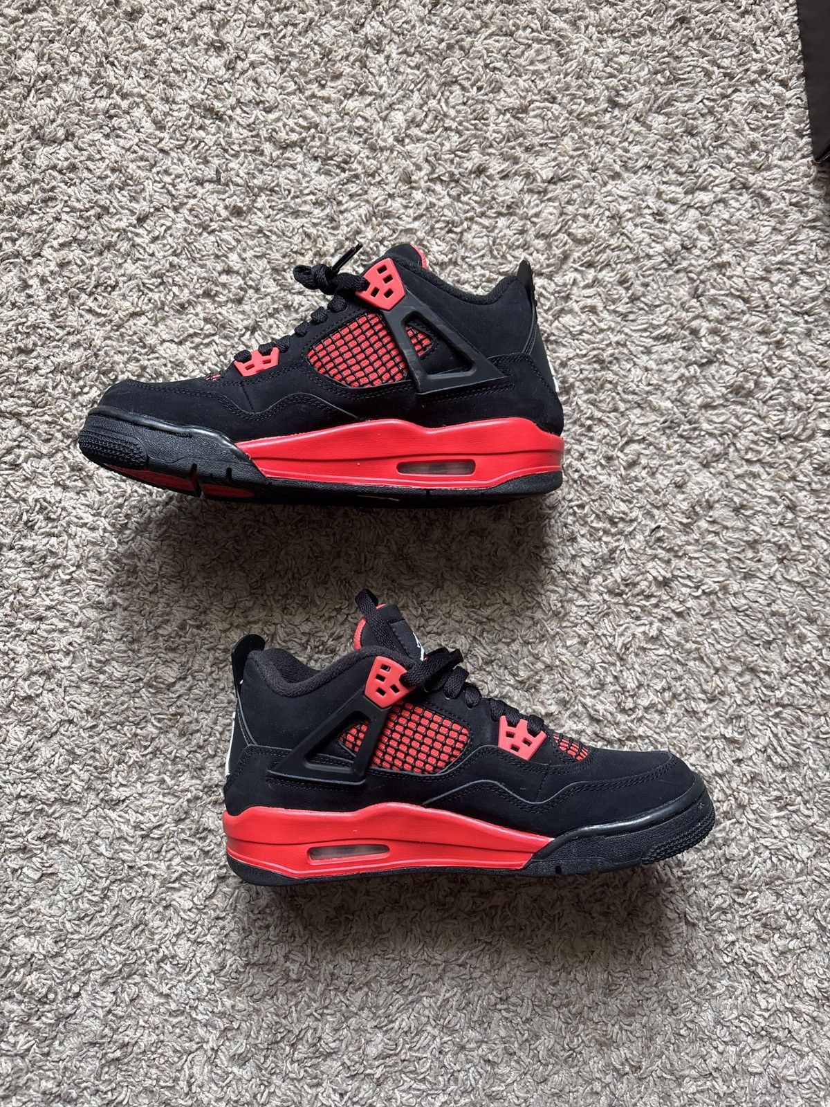 Jordan Brand Jordan 4 “Red Thunder” Size US 6.5 / EU 39-40 - 2 Thumbnail