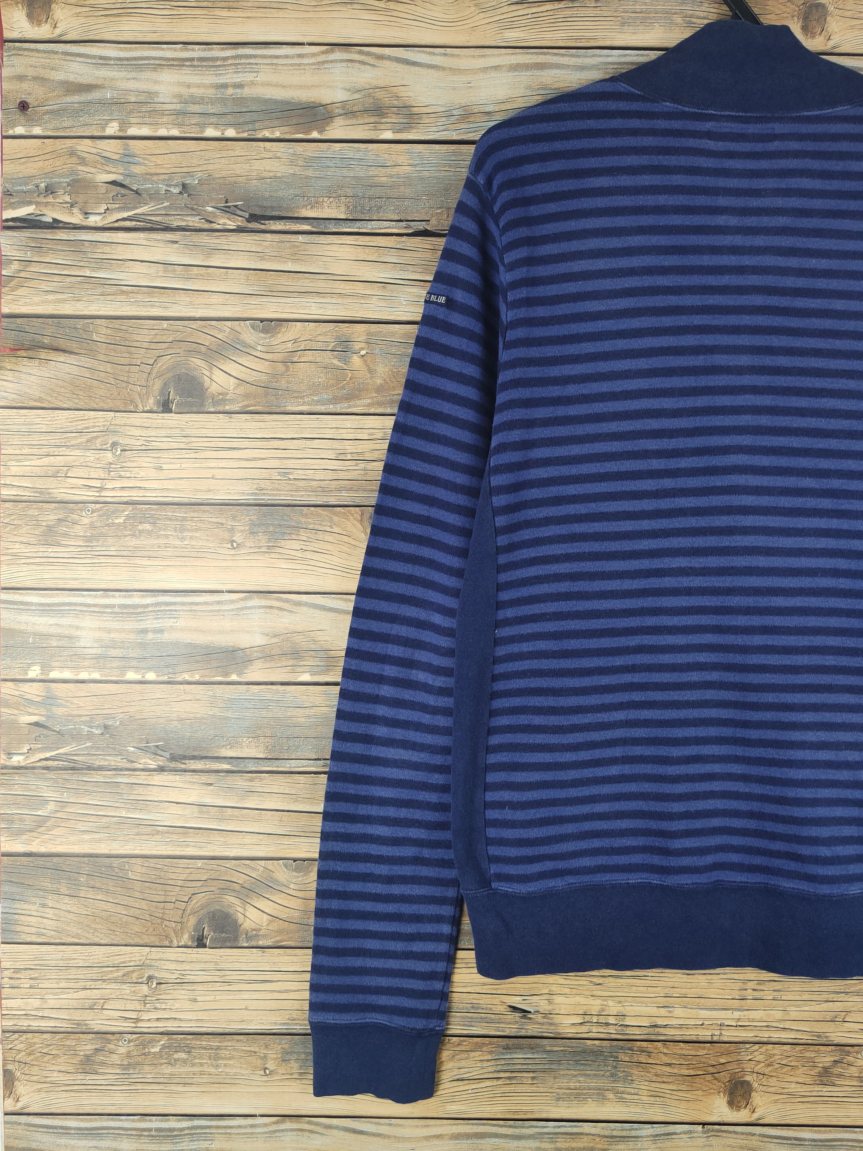 Blue Blue Japan DL Blue Blue japan Navy stripe Sweaters #2520 Size US M / EU 48-50 / 2 - 9 Thumbnail