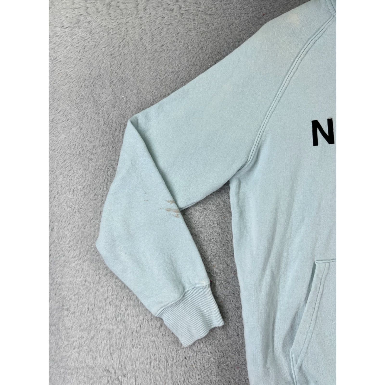 The North Face The North Face Hoodie Womens M Blue Pullover Sweatshirt Cotton Blend Logo Pocket Regular Size M / US 6-8 / IT 42-44 - 3 Thumbnail