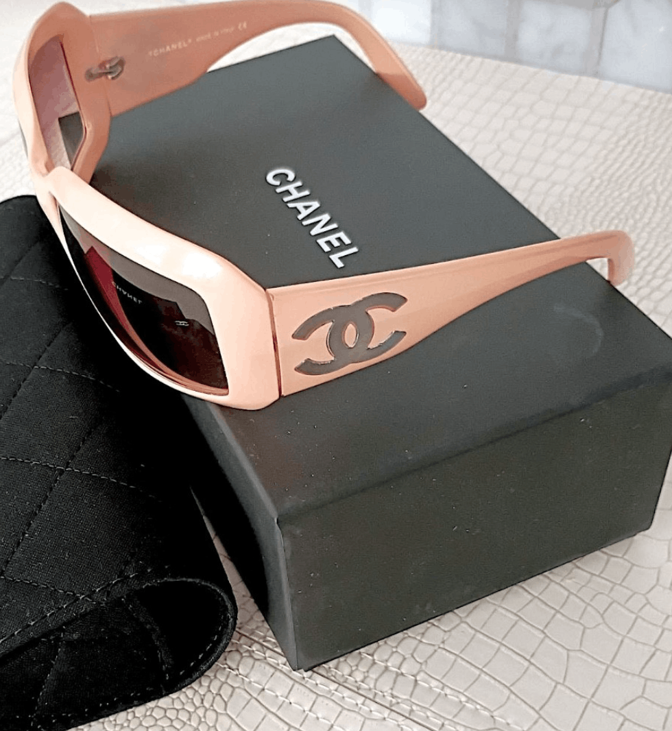 Chanel CHANEL Sunglasses 5076 Rimless Rhinestone 4017 Shields Size ONE SIZE - 2 Thumbnail