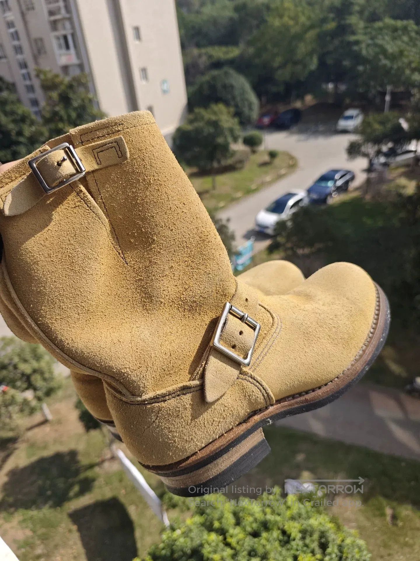 Red Wing Red Wing 8268 Engineer Suede Work Boots. Size US 7.5 / EU 40-41 - 6 Thumbnail