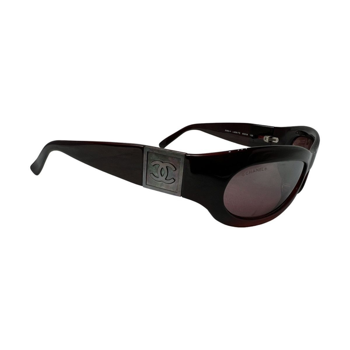 Chanel Chanel vintage big logo sunglasses Size ONE SIZE - 3 Thumbnail