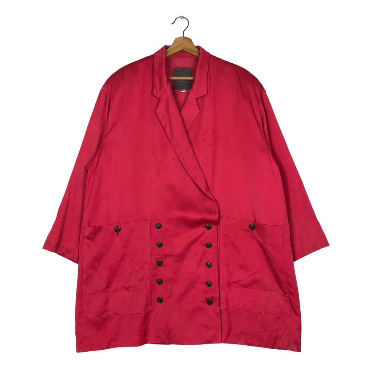 Issey Miyake 📌VINTAGE CHORE JACKET DOUBLE BREAST JAPAN MADE Size US L / EU 52-54 / 3 - 2 Thumbnail